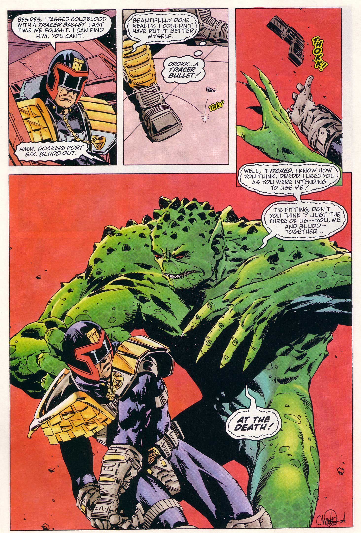 Read online Judge Dredd Lawman of the Future comic -  Issue #19 - 8