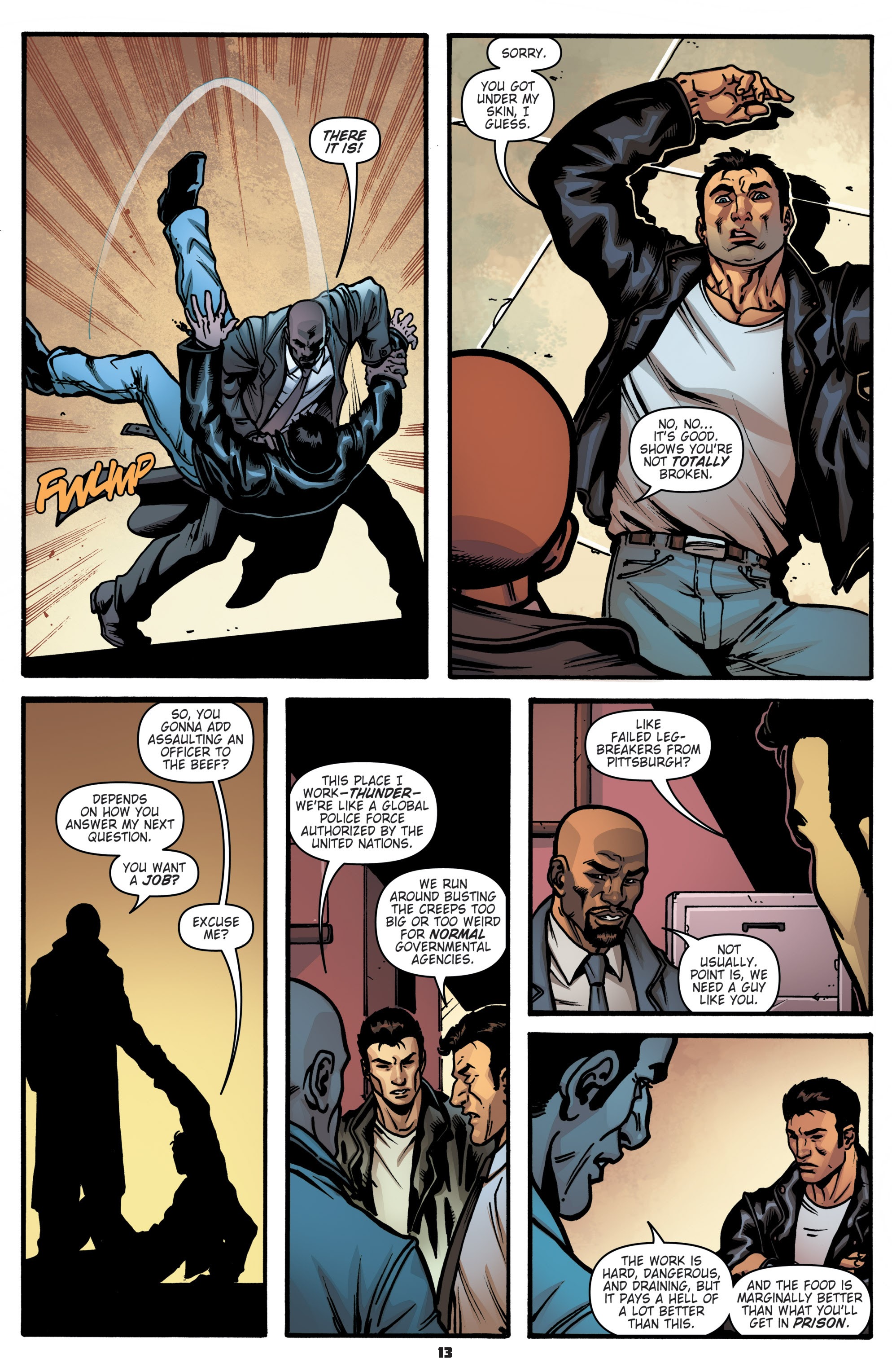 Read online T.H.U.N.D.E.R. Agents (2013) comic -  Issue #1 - 16