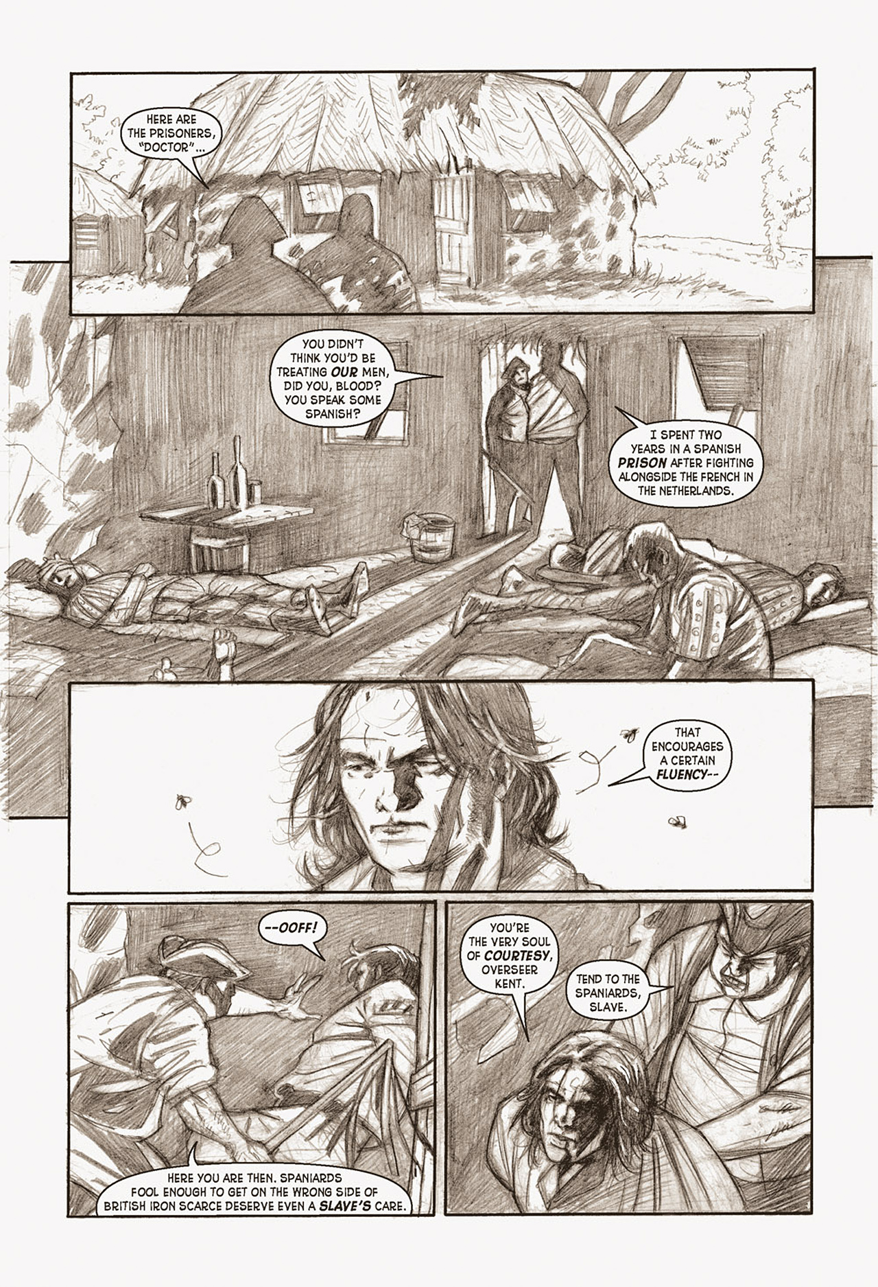 Read online Captain Blood: Odyssey comic -  Issue #1 - 5