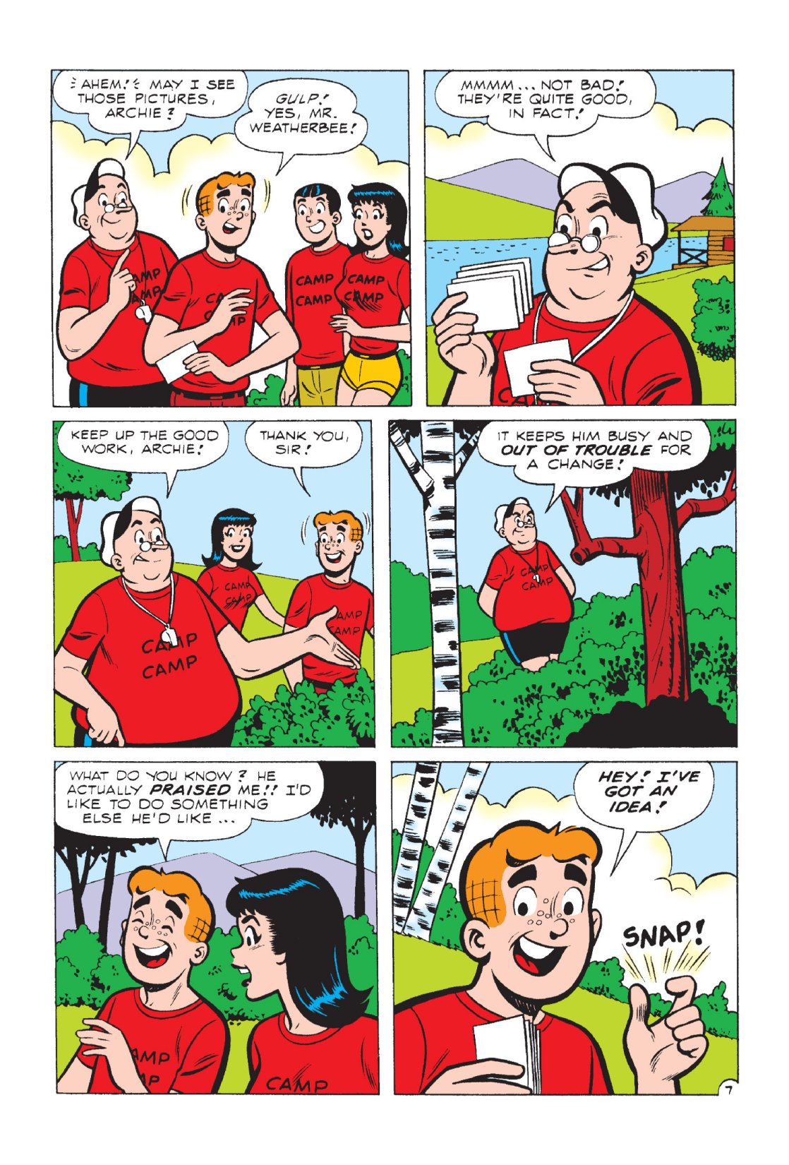 Read online Archie's Camp Tales comic -  Issue # TPB - 25