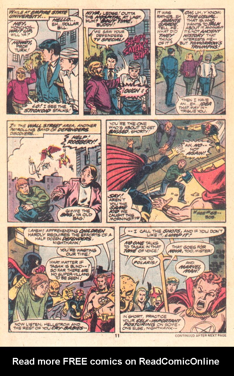 Read online The Defenders (1972) comic -  Issue #64 - 8