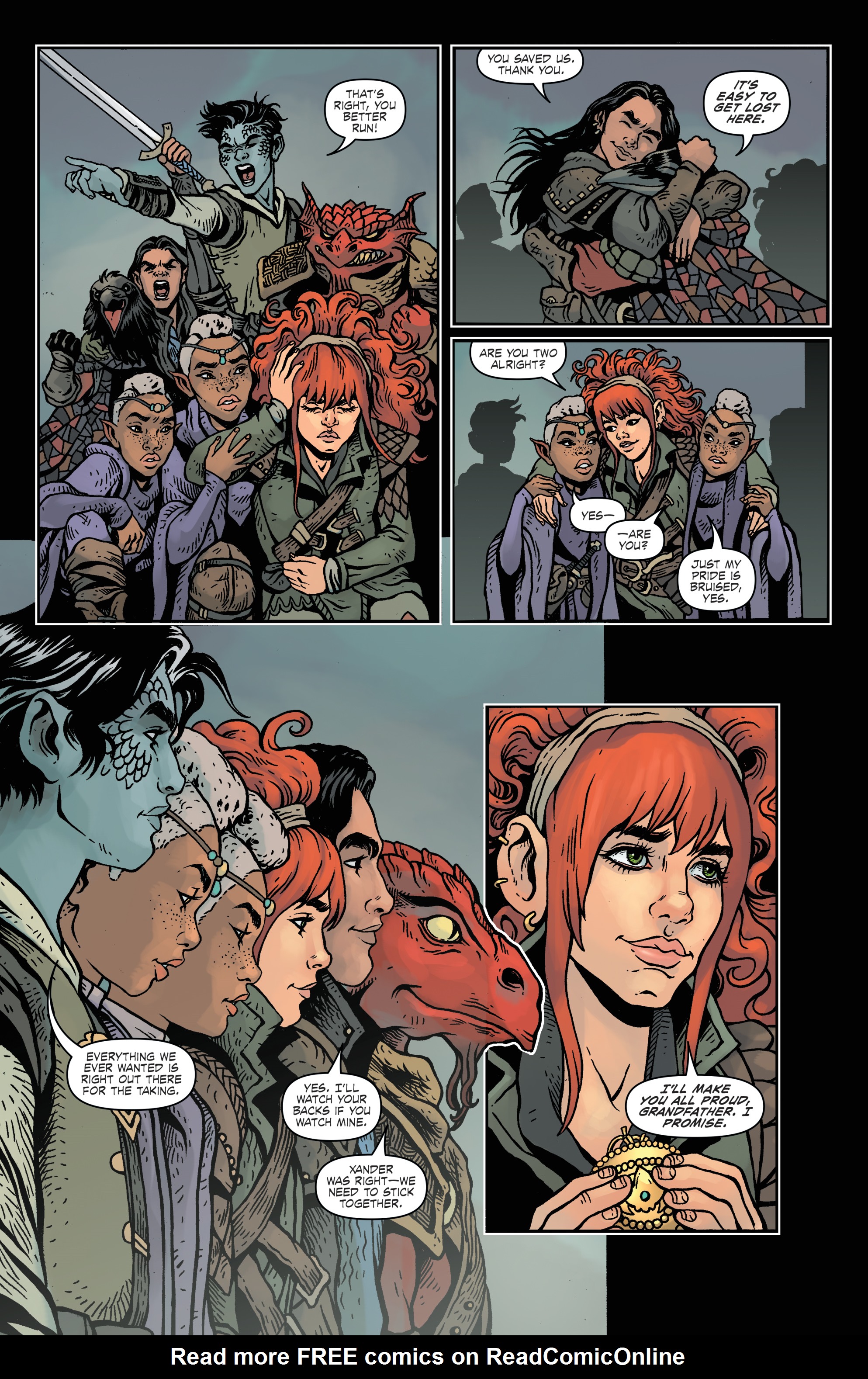 Read online Dungeon & Dragons: A Darkened Wish comic -  Issue # _TPB - 24