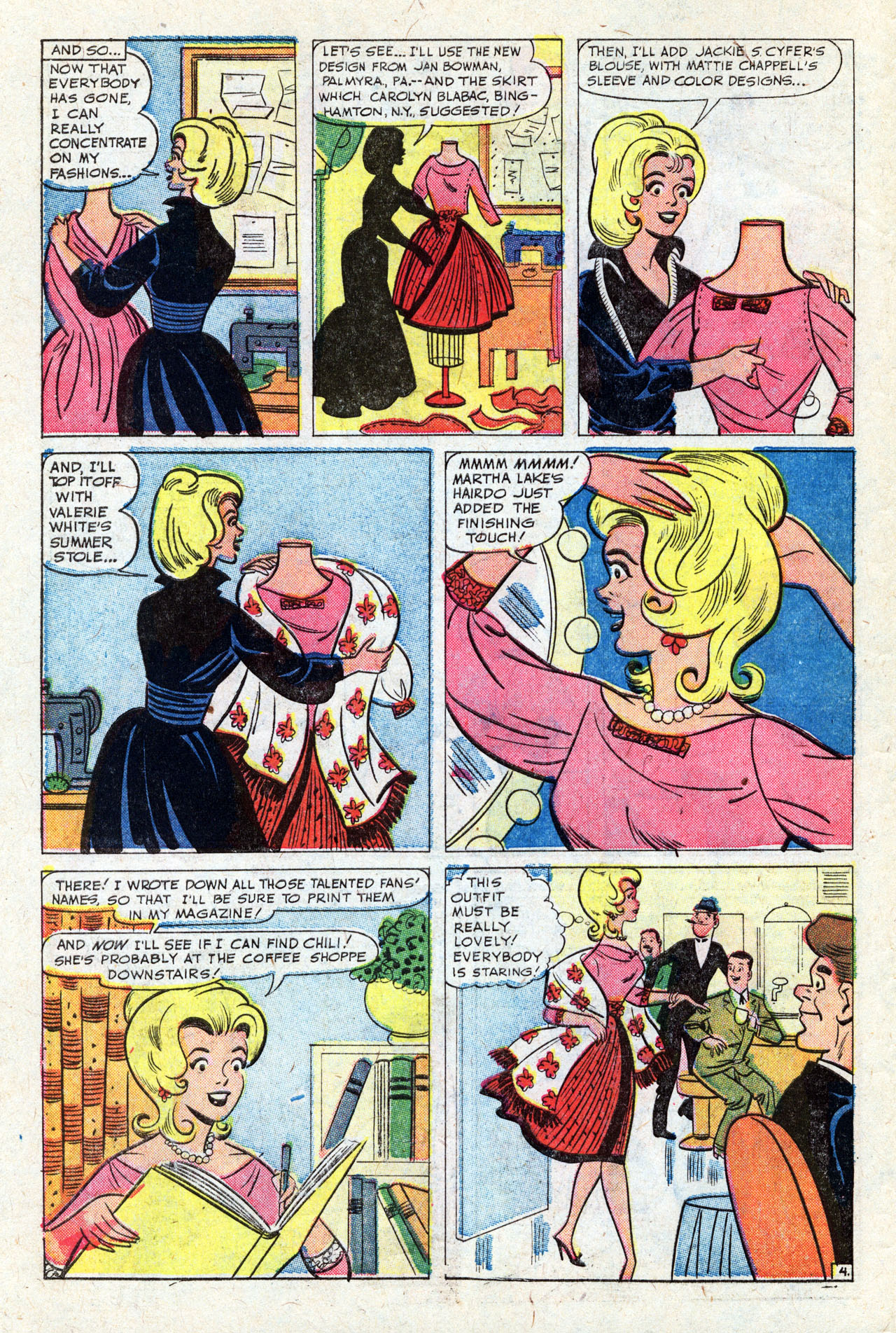 Read online Millie the Model comic -  Issue #110 - 6