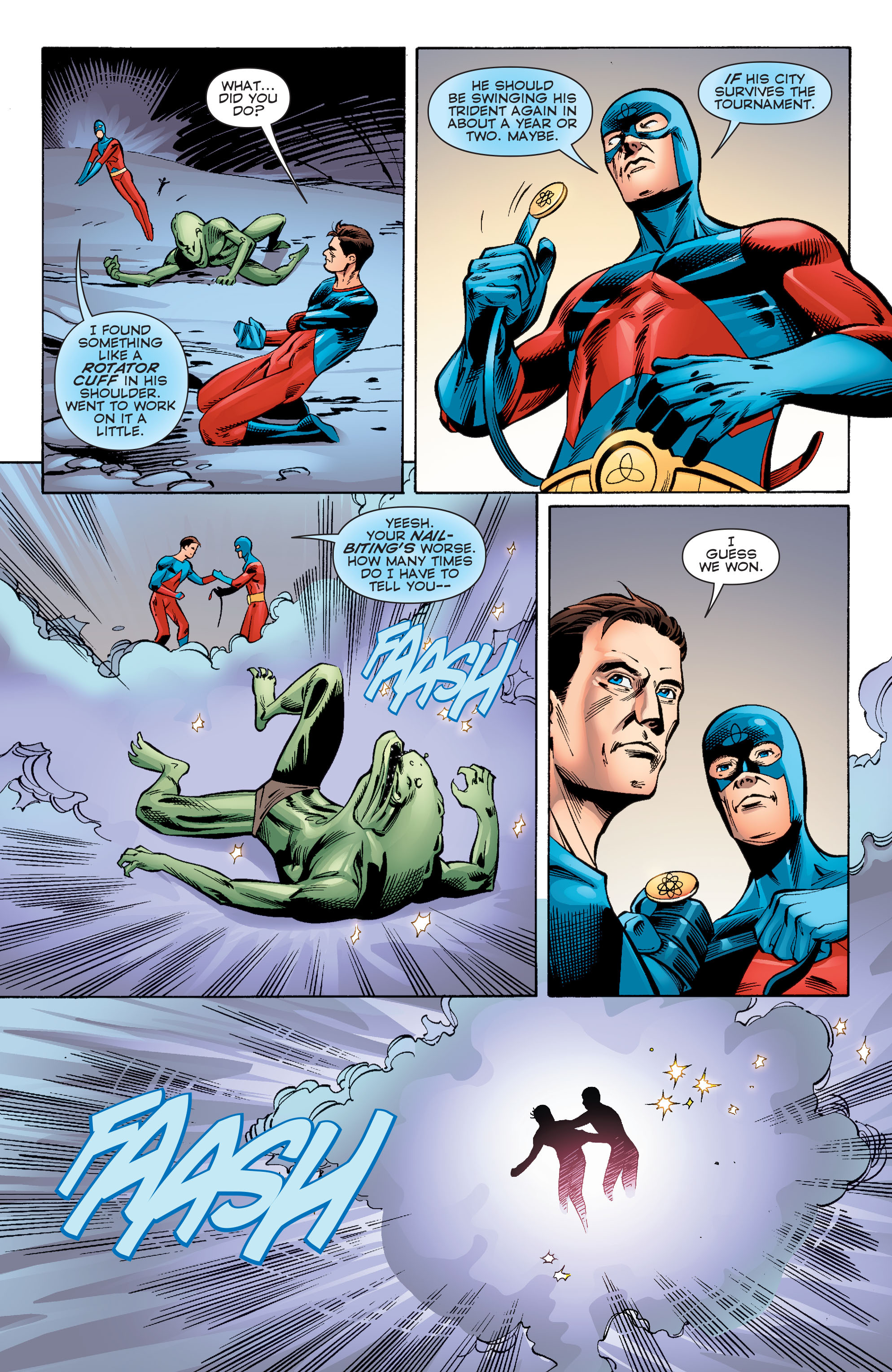 Read online Convergence Atom comic -  Issue #2 - 13