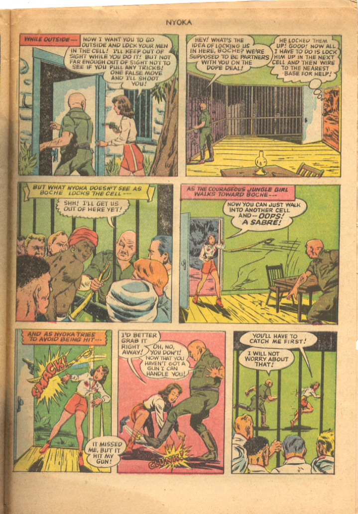 Read online Nyoka the Jungle Girl (1945) comic -  Issue #65 - 33