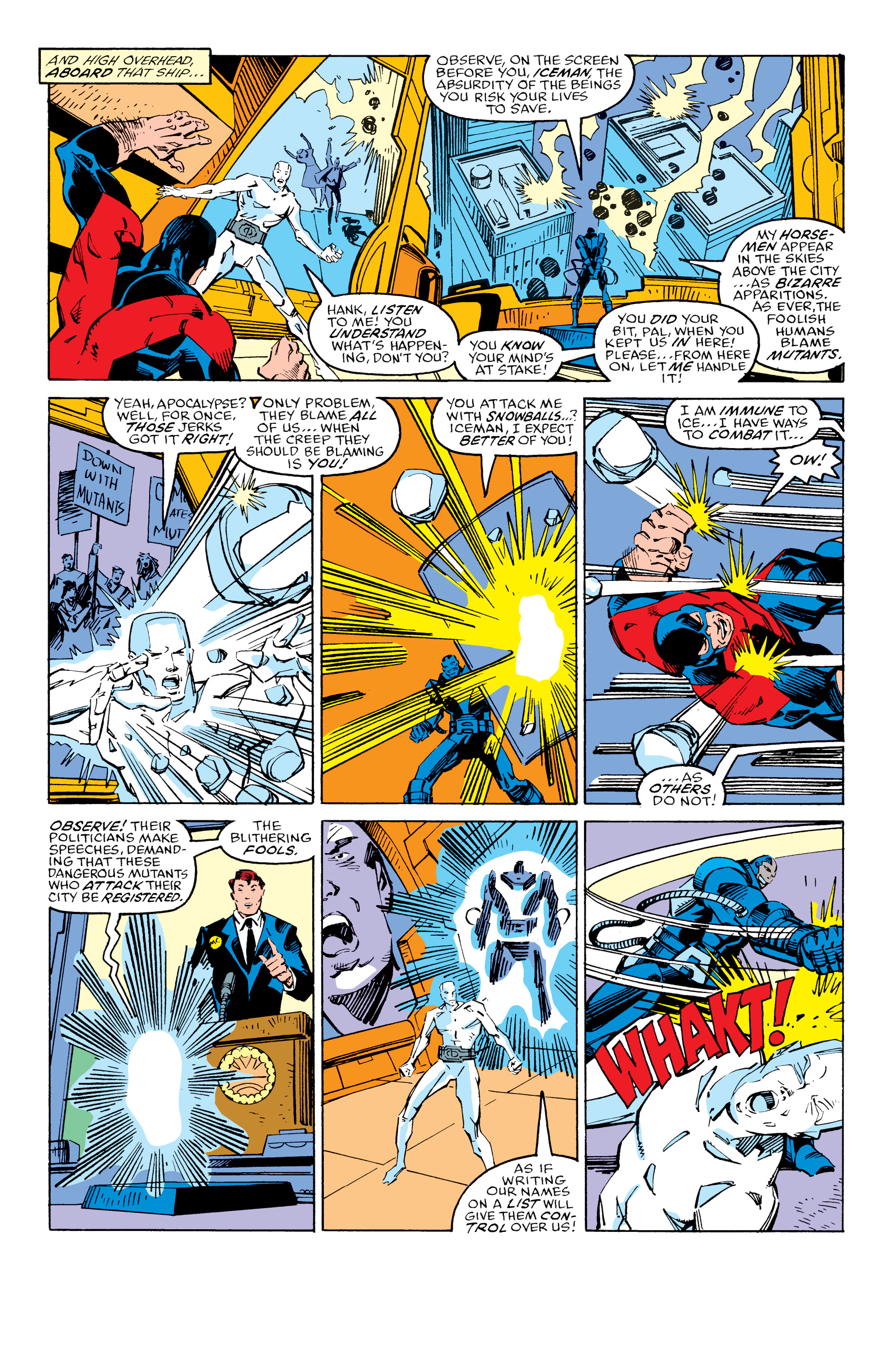 Read online X-Men Milestones: Fall of the Mutants comic -  Issue # TPB (Part 3) - 18