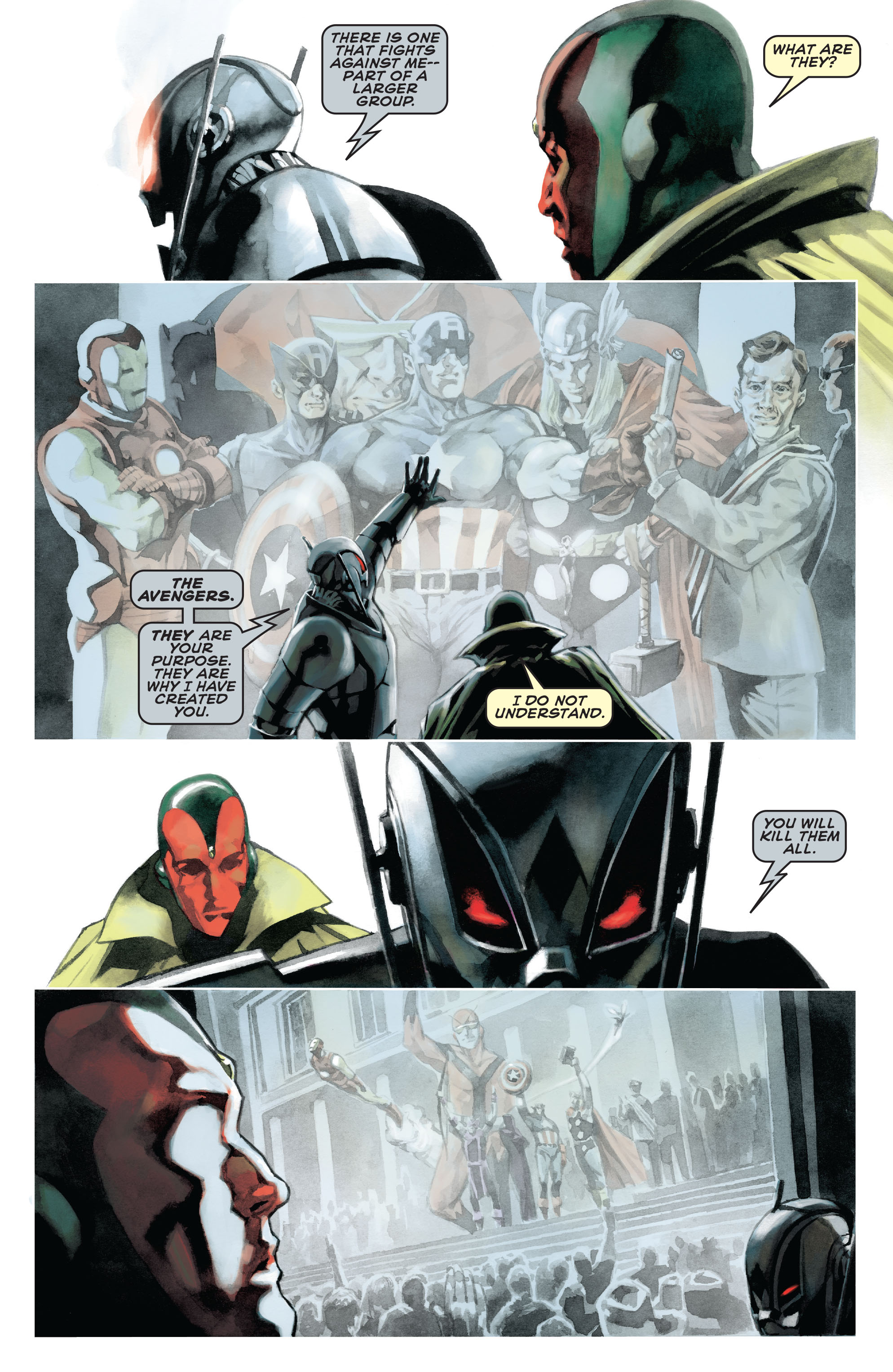 Read online Avengers Origins: Vision comic -  Issue # Full - 7