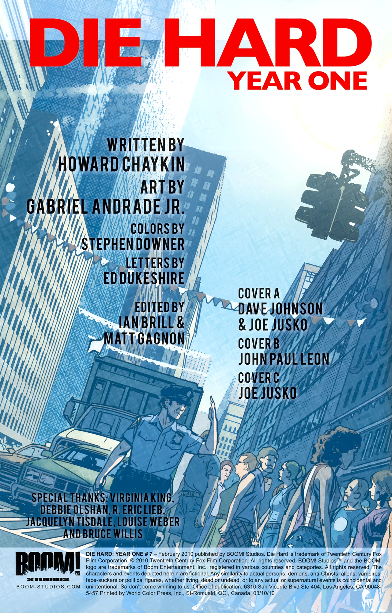 Die Hard: Year One Issue #7 #7 - English 3