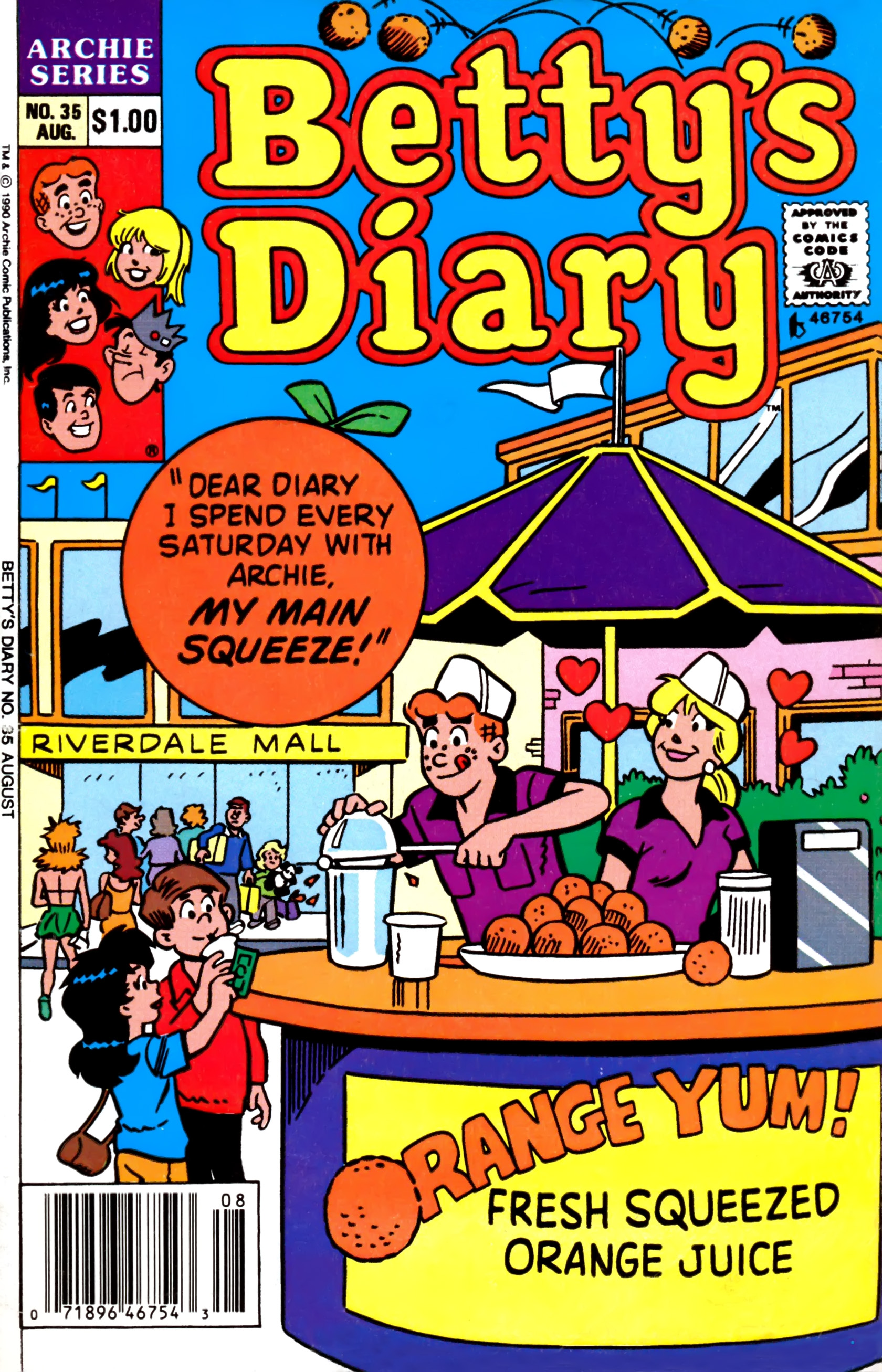 Read online Betty's Diary comic -  Issue #35 - 1