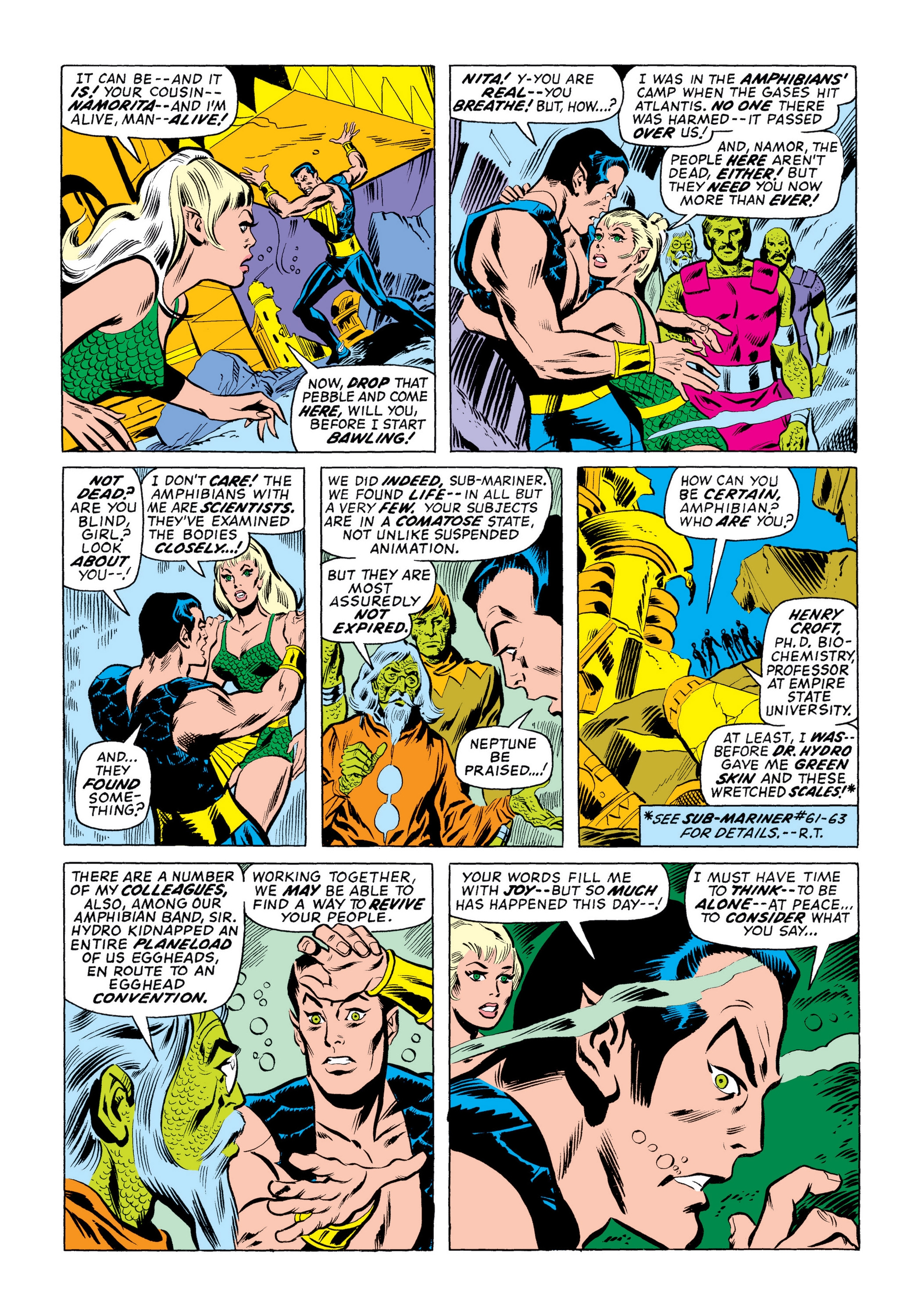 Read online Marvel Masterworks: The Sub-Mariner comic -  Issue # TPB 8 (Part 2) - 57