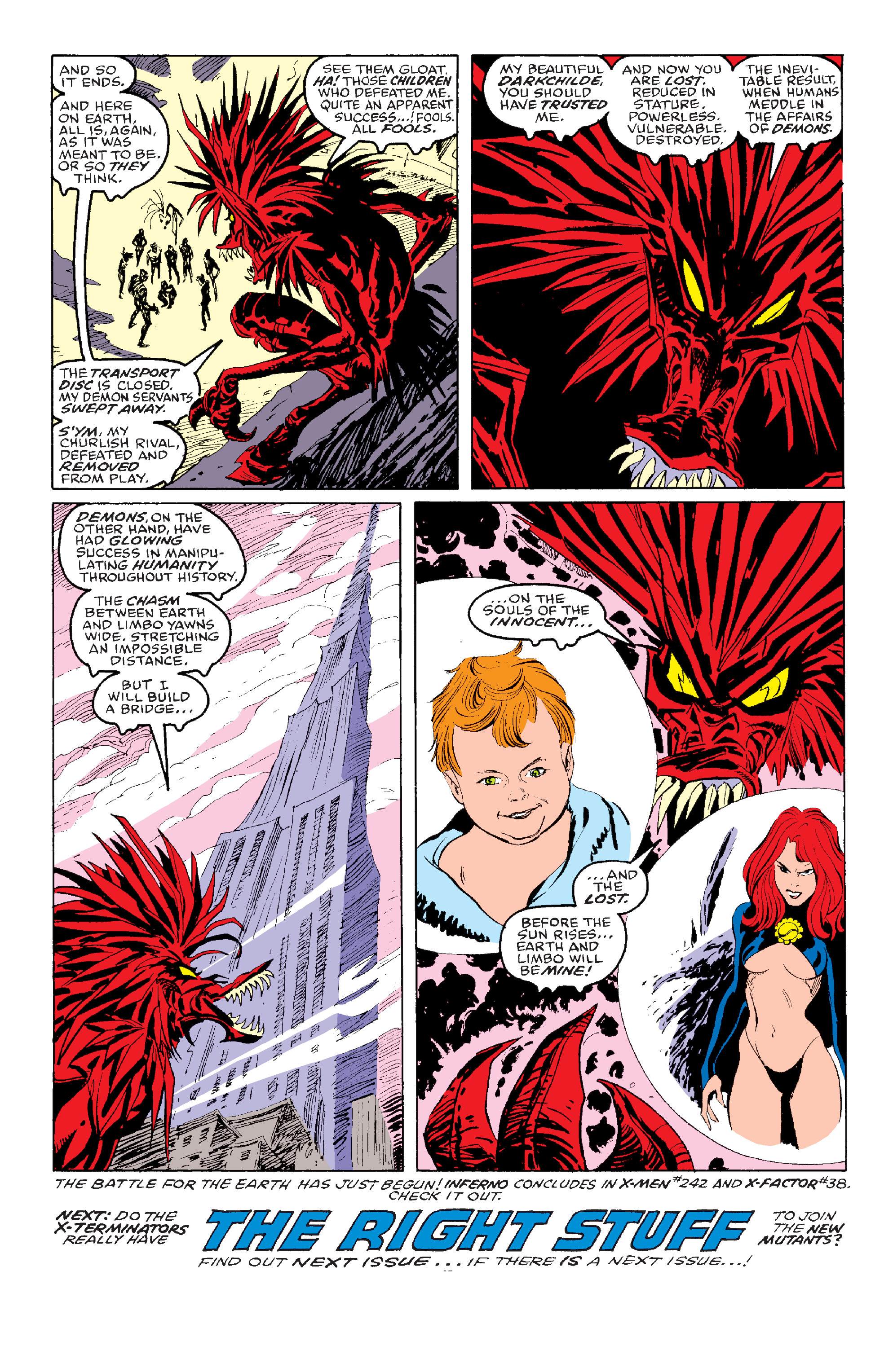 Read online X-Men Milestones: Inferno comic -  Issue # TPB (Part 4) - 47