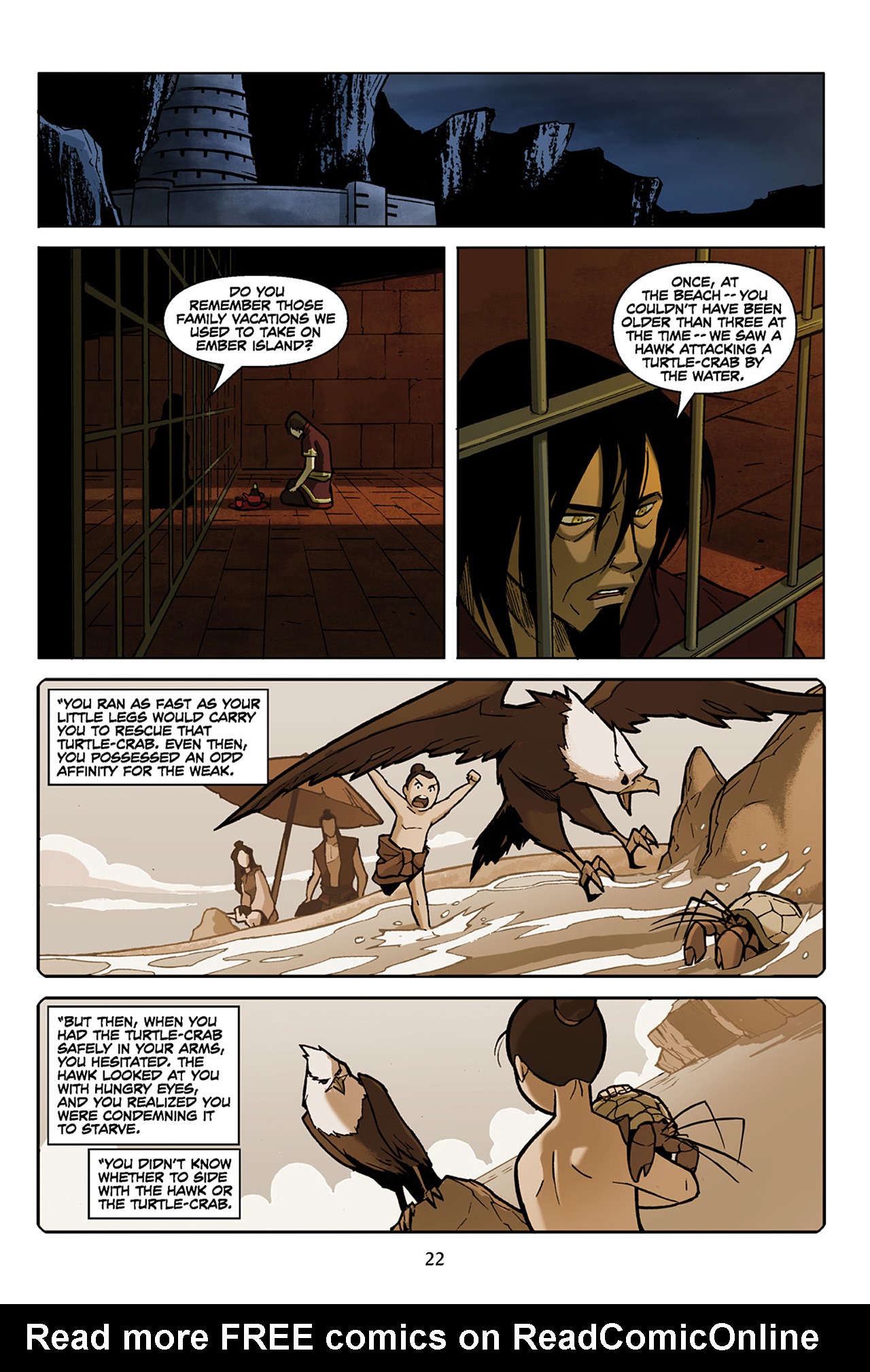 Read online Nickelodeon Avatar: The Last Airbender - The Promise comic -  Issue # Part 2 - 23