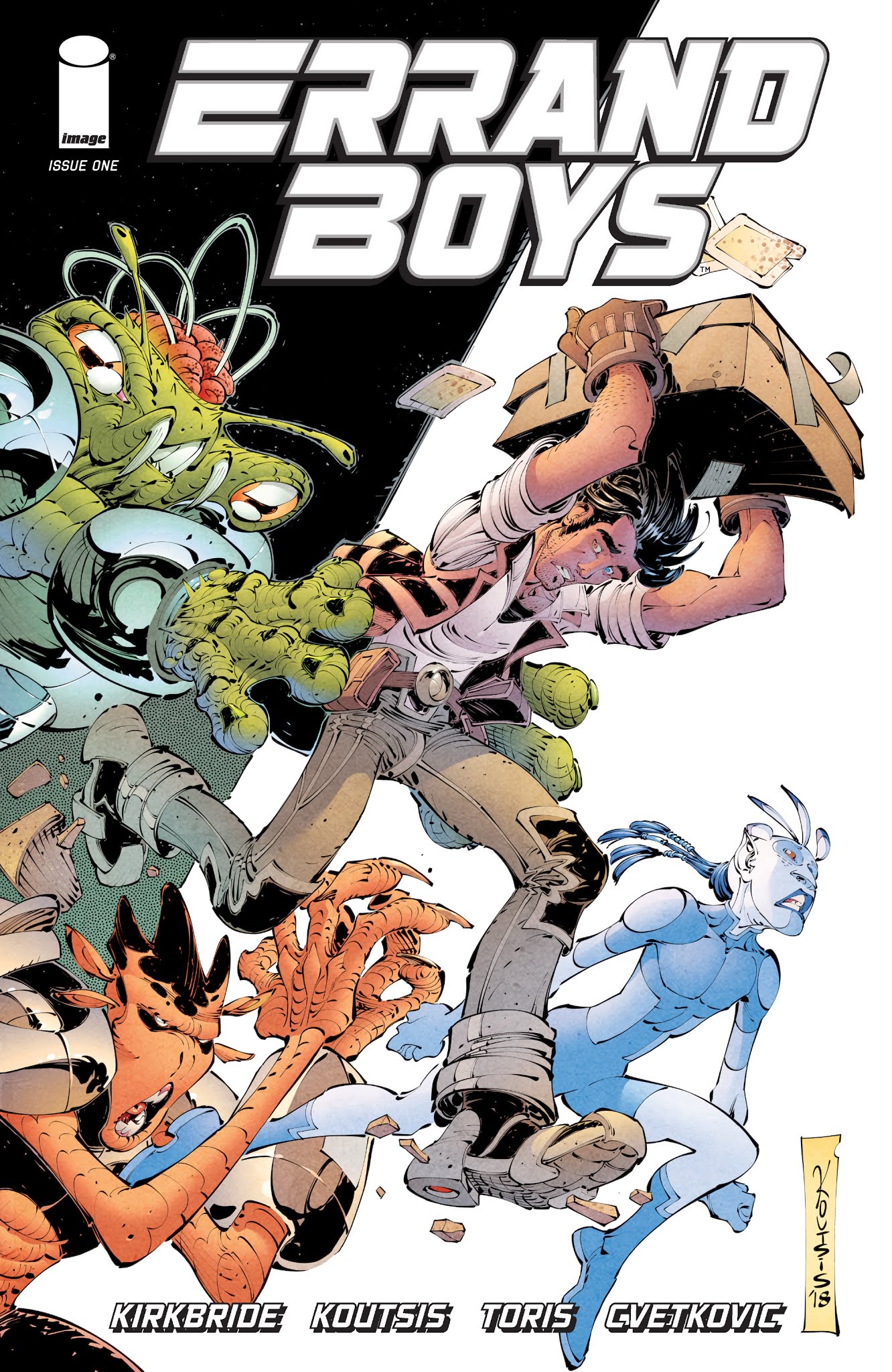 Read online Errand Boys comic -  Issue #1 - 1