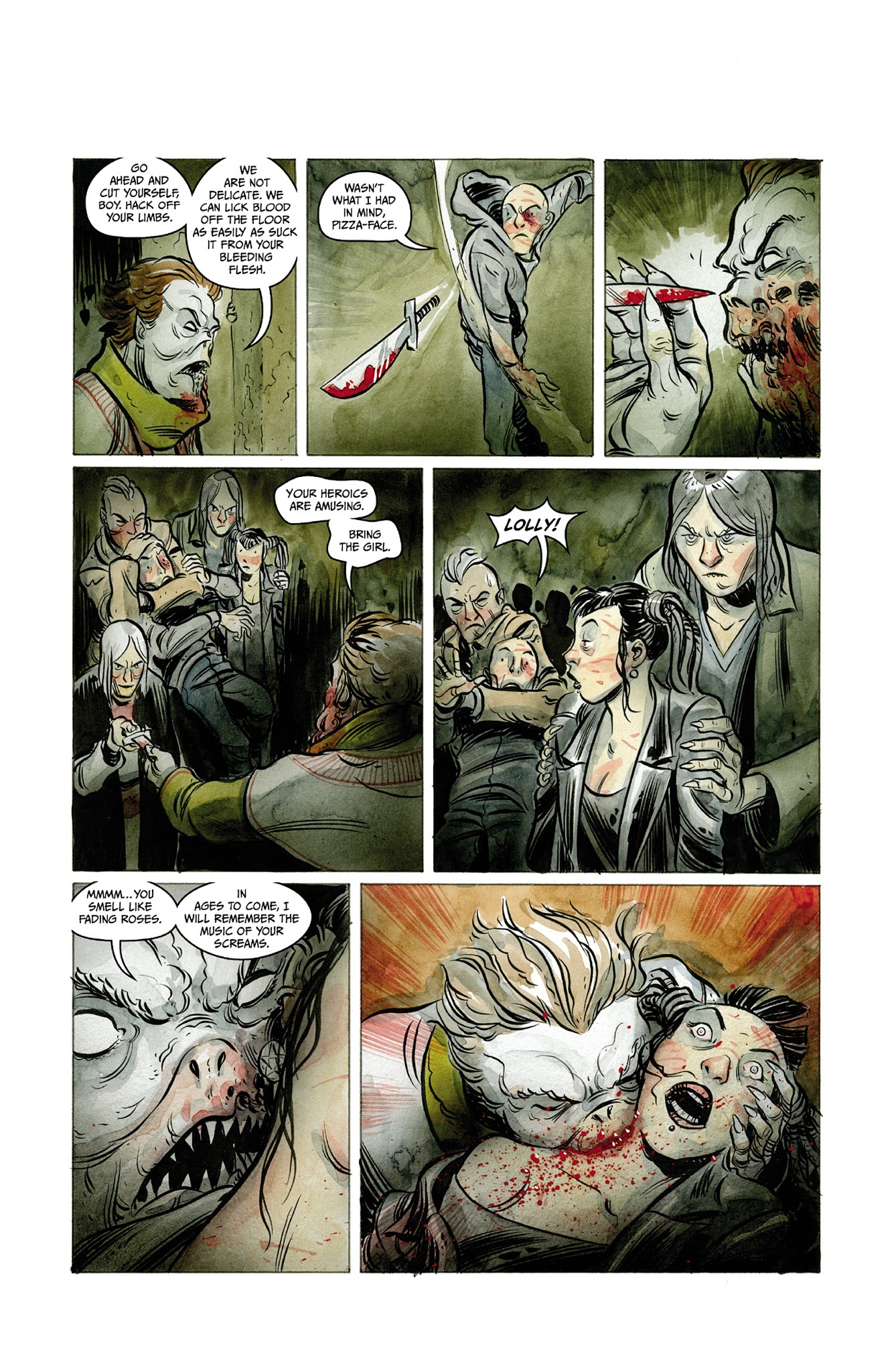 Read online Bad Blood comic -  Issue #5 - 20
