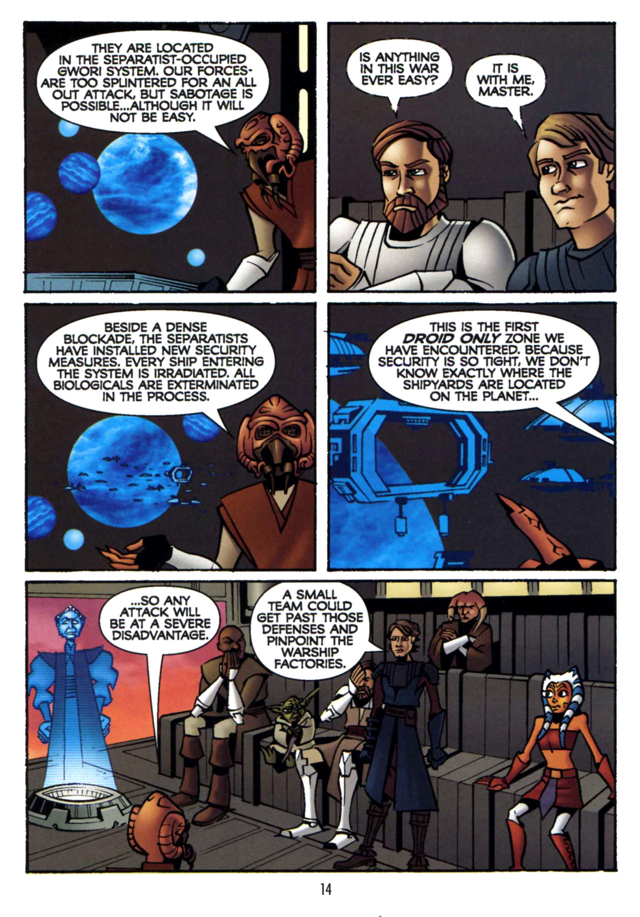 Read online Star Wars: The Clone Wars - Shipyards of Doom comic -  Issue # Full - 13