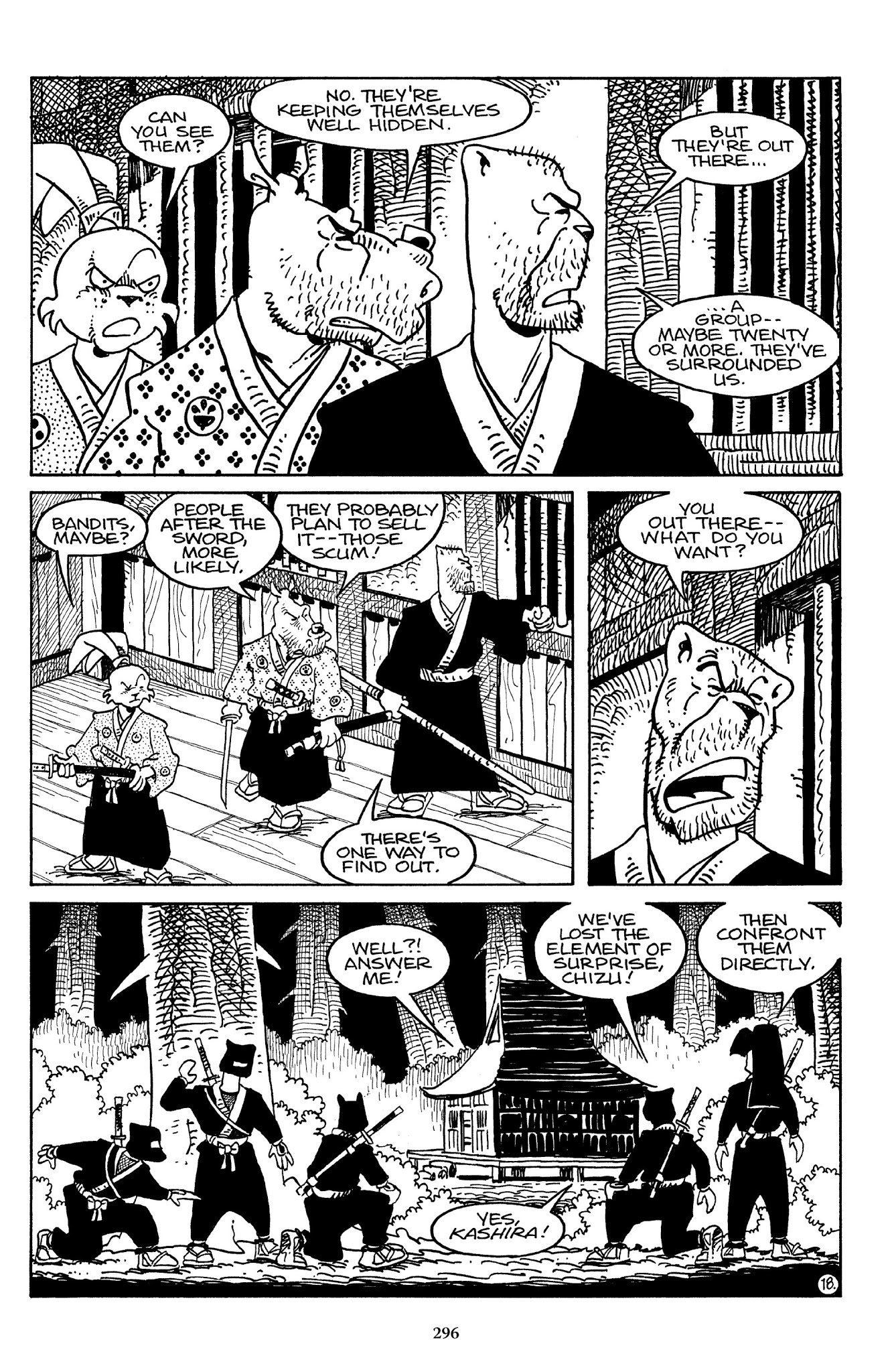Read online The Usagi Yojimbo Saga comic -  Issue # TPB 3 - 293