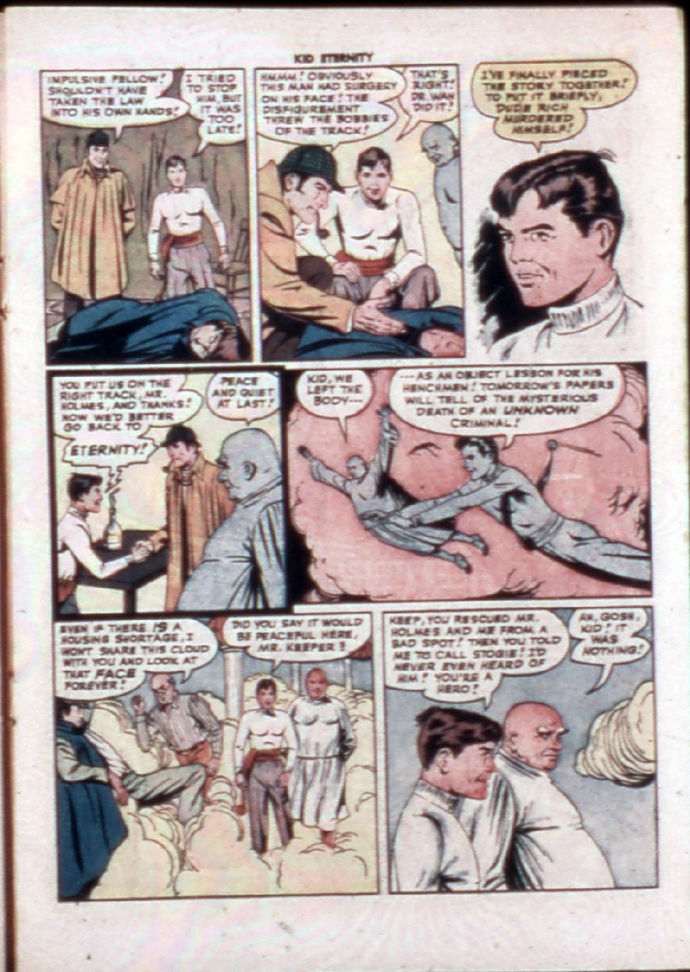 Read online Kid Eternity (1946) comic -  Issue #10 - 25