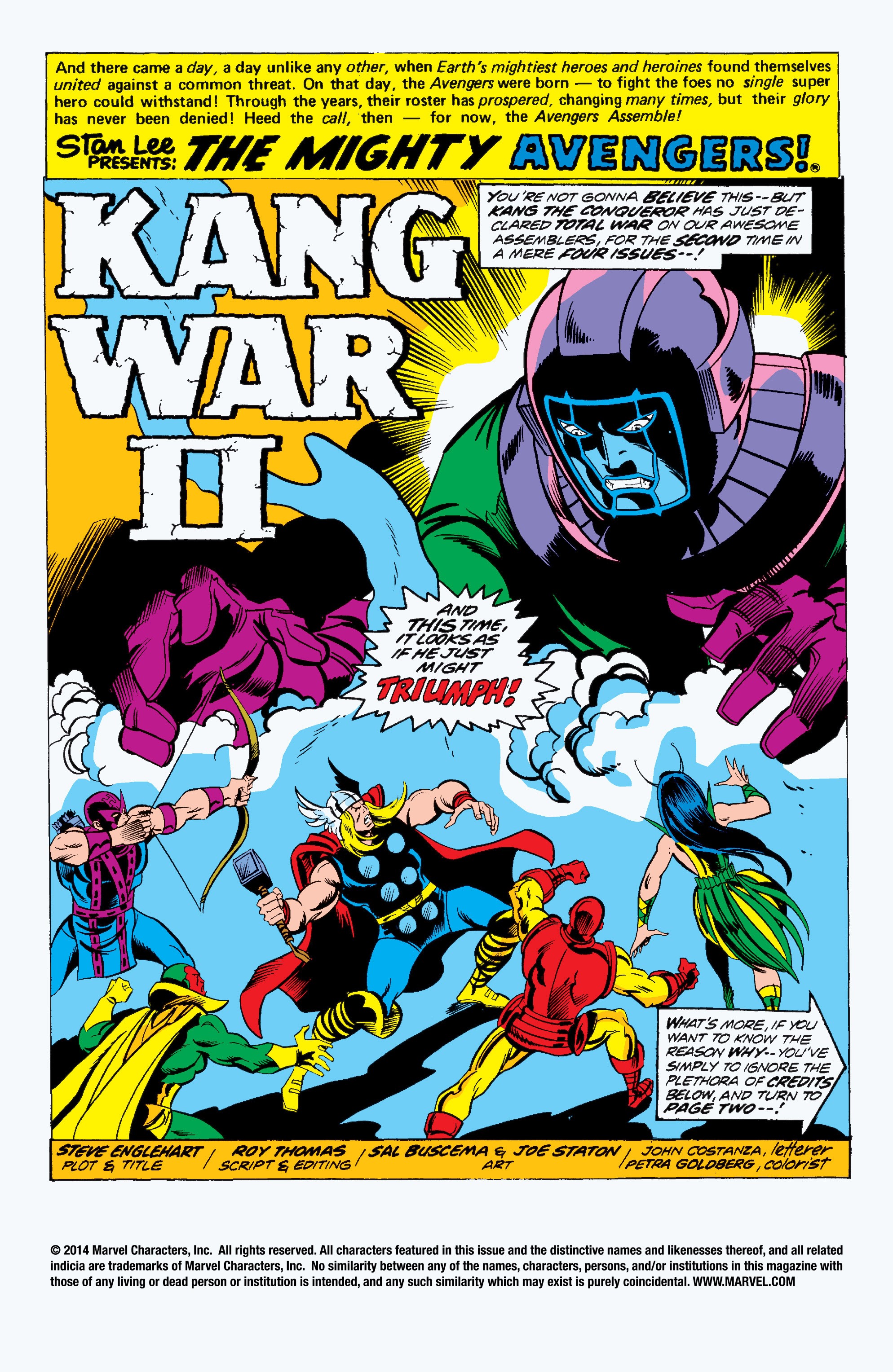 Read online The Avengers (1963) comic -  Issue #132 - 2