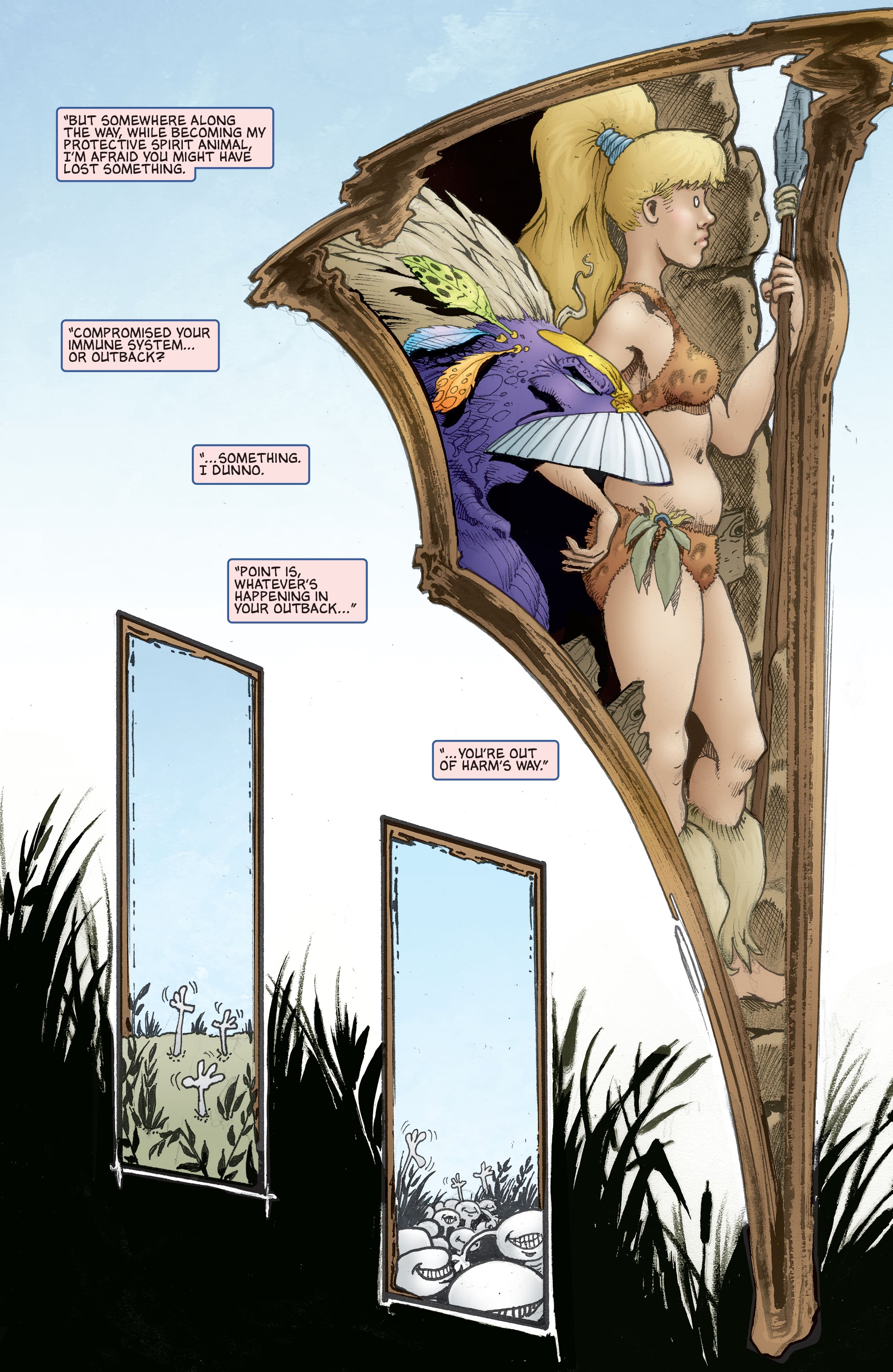 Read online Batman/The Maxx: Arkham Dreams comic -  Issue #5 - 18