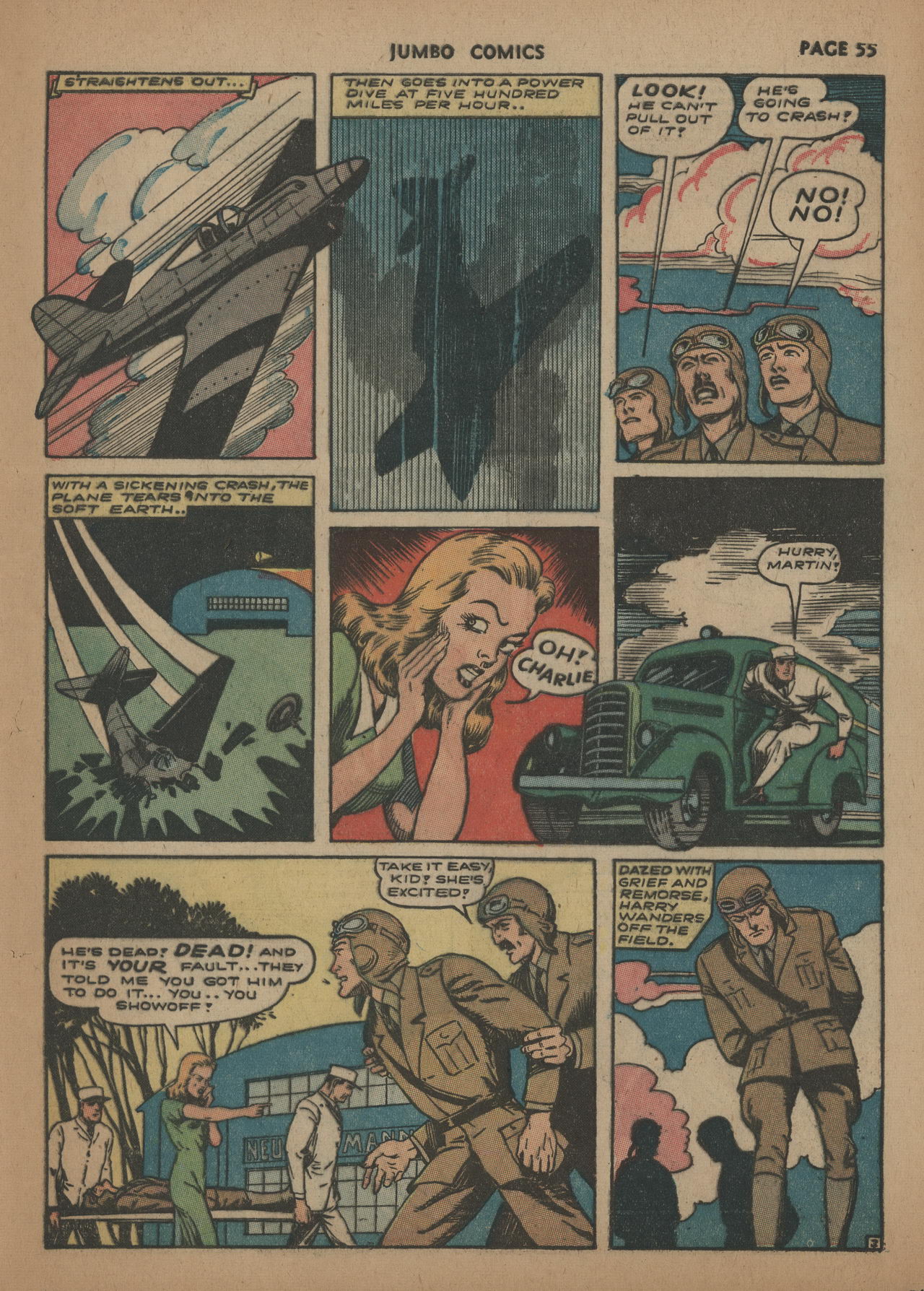 Read online Jumbo Comics comic -  Issue #44 - 57