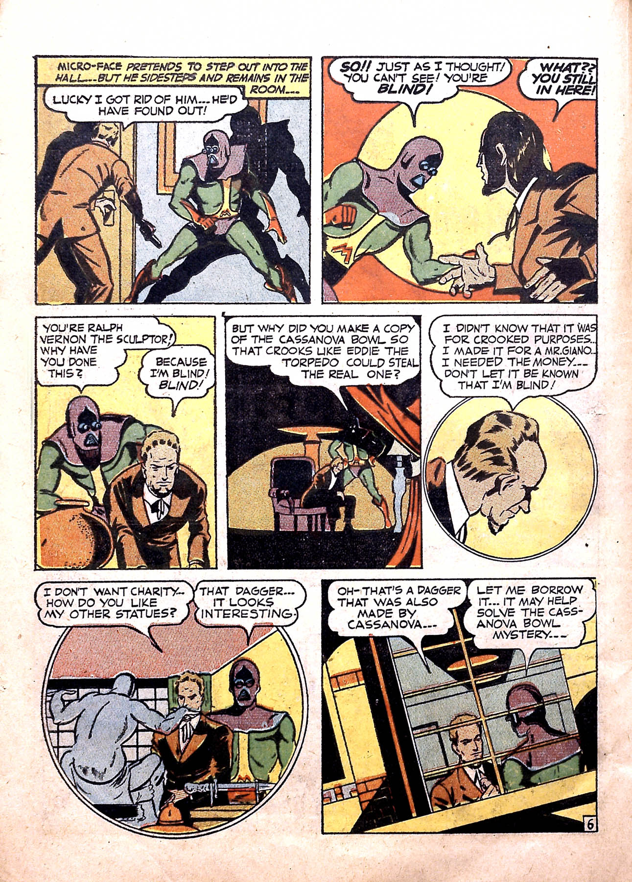 Read online Clue Comics comic -  Issue #2 - 38