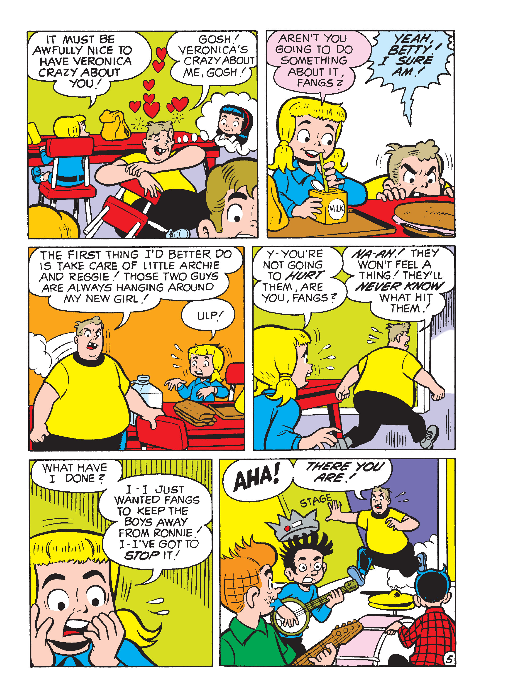 Read online Archie's Funhouse Double Digest comic -  Issue #15 - 253