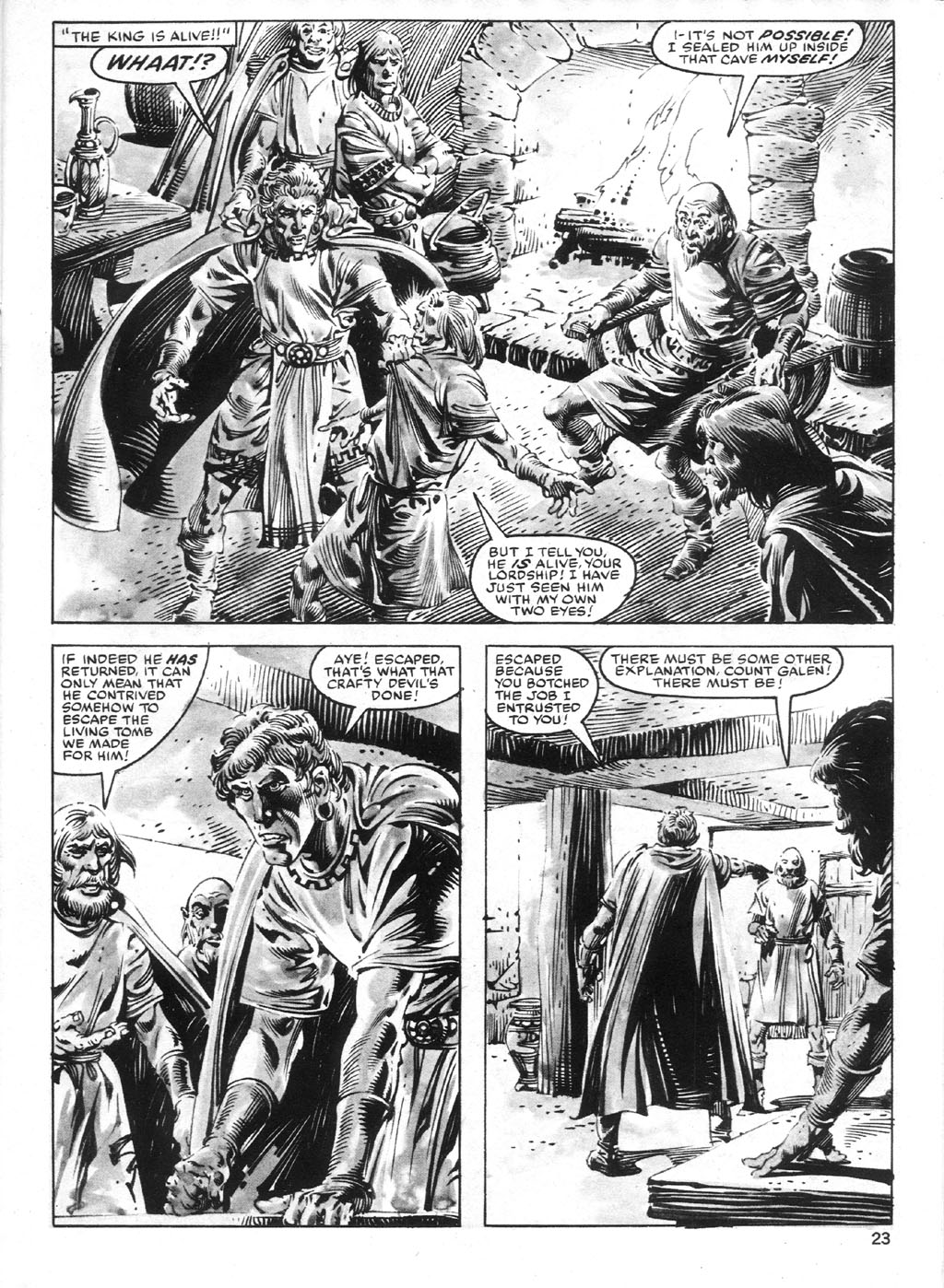 Read online The Savage Sword Of Conan comic -  Issue #93 - 23