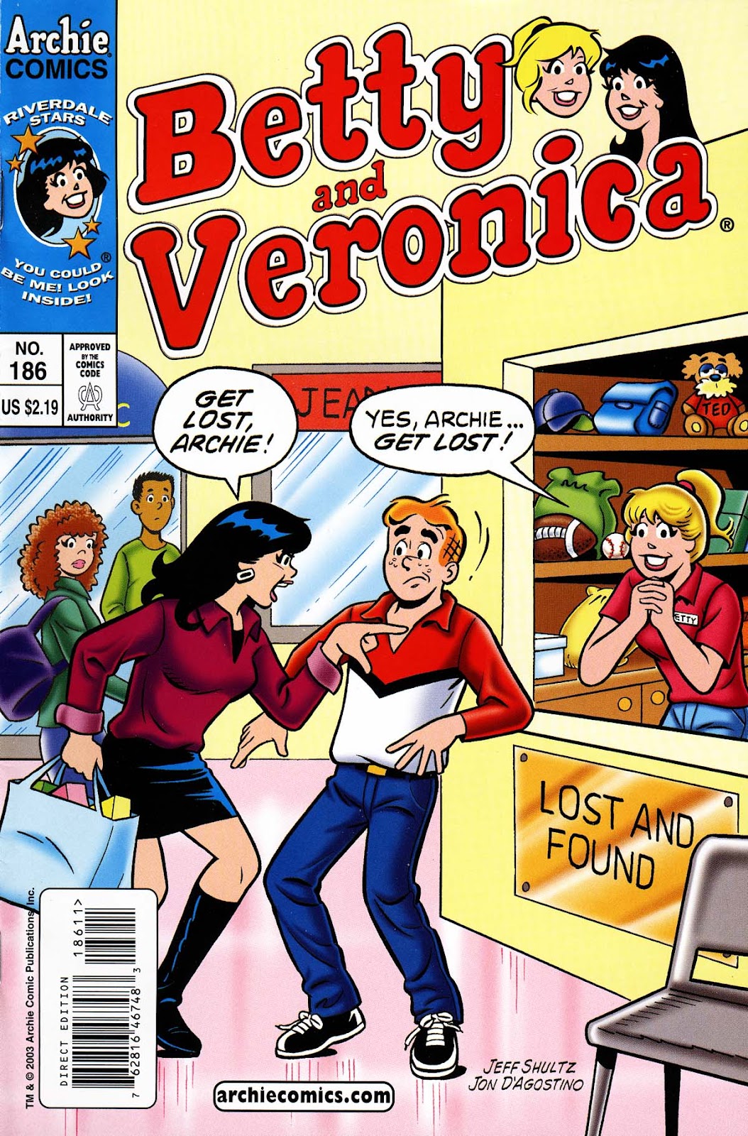 Betty and Veronica (1987) 186 Page 1