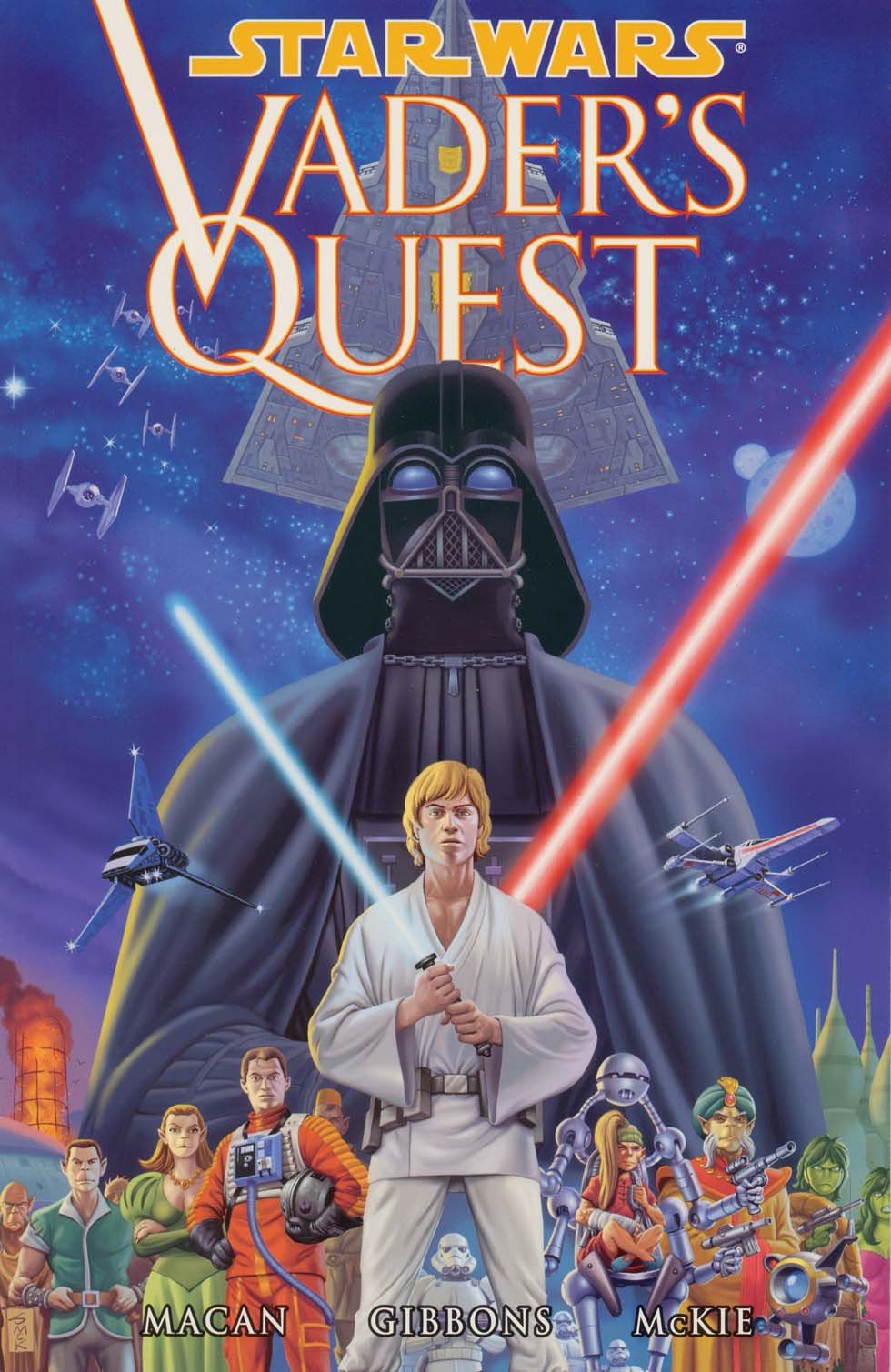 Read online Star Wars: Vader's Quest comic -  Issue # _TPB - 1