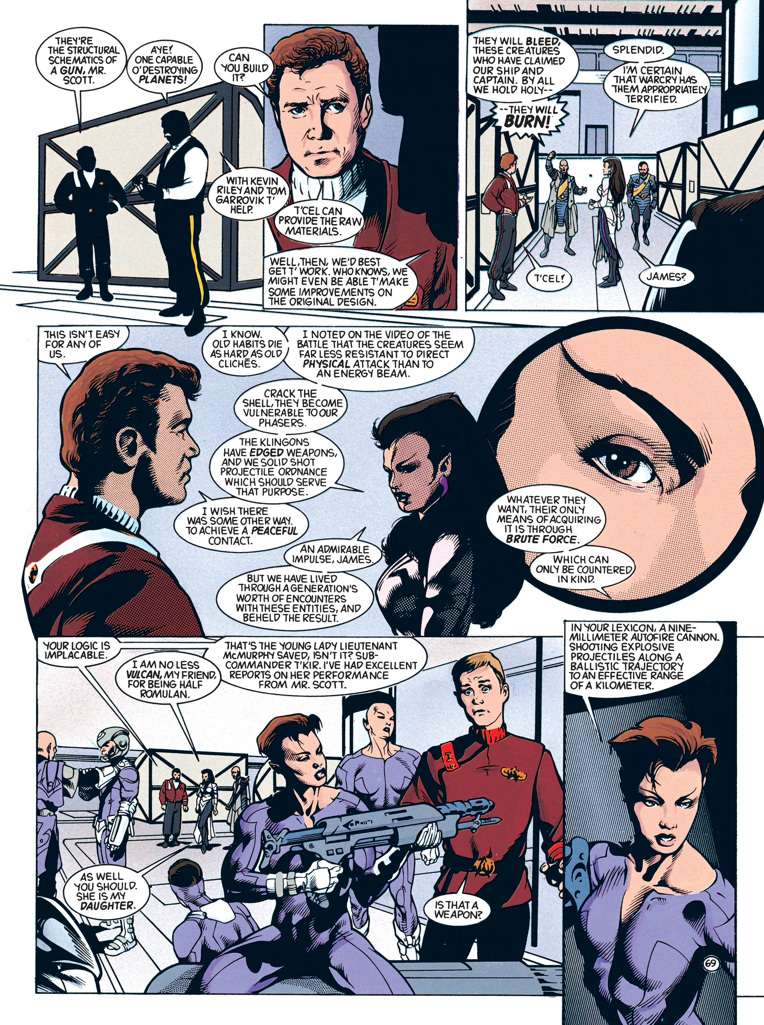 Read online Star Trek: Debt of Honor Facsimile Edition comic -  Issue # TPB - 72