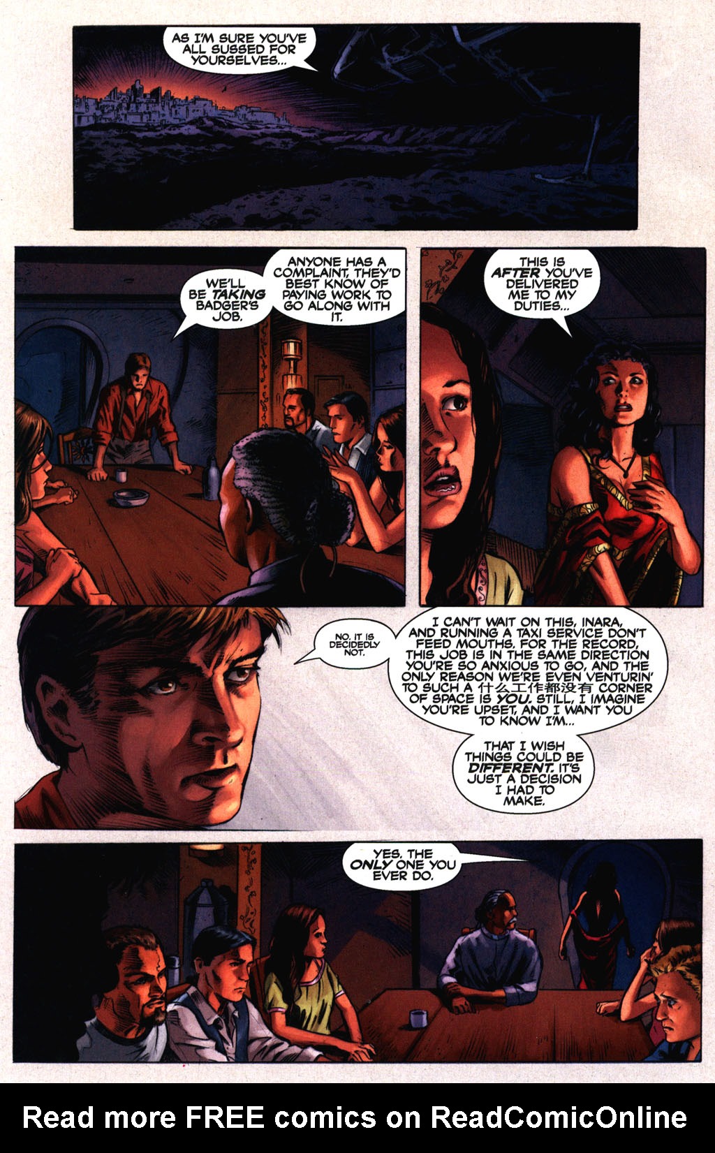 Read online Serenity comic -  Issue #2 - 19