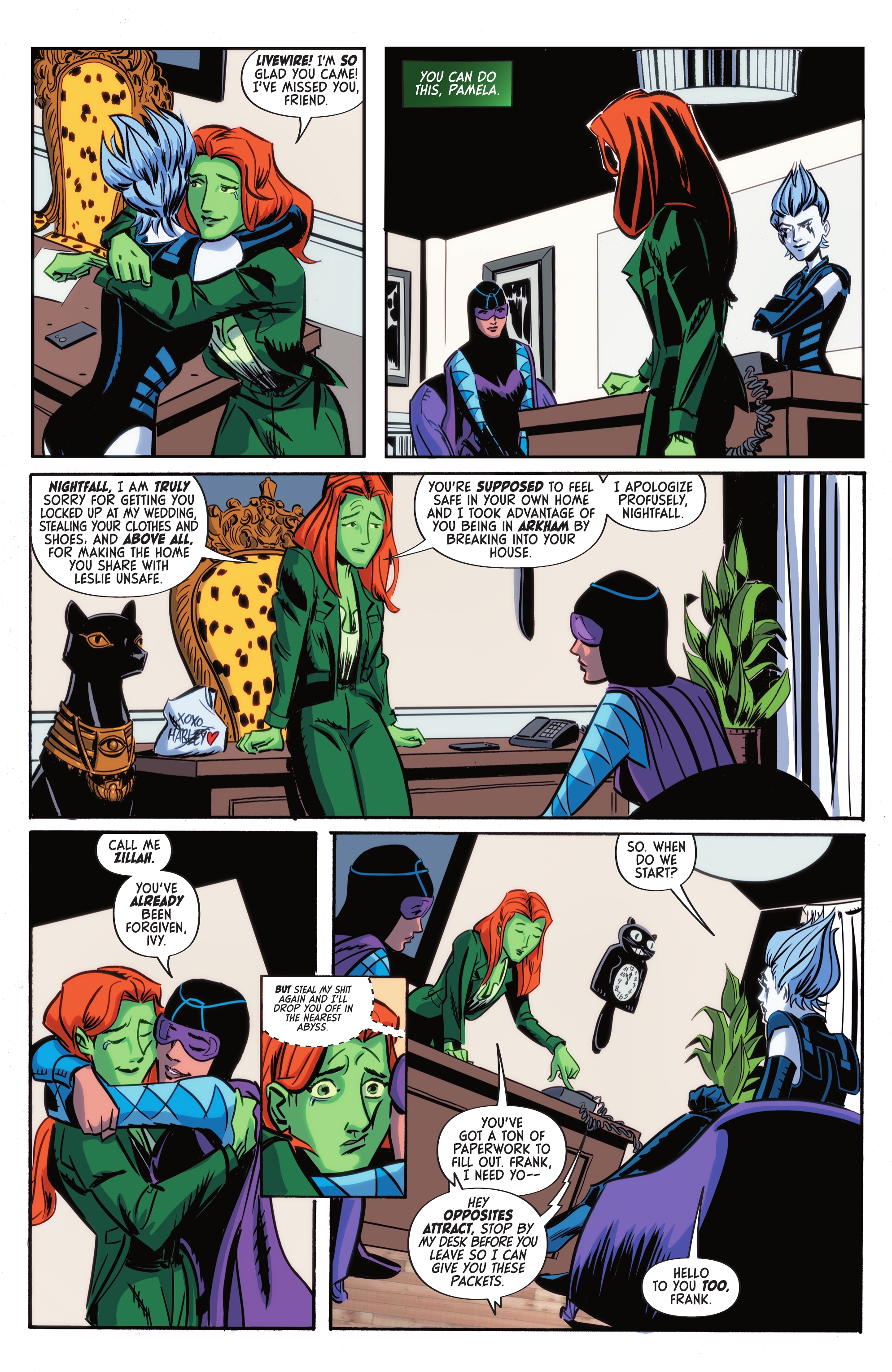 Read online Harley Quinn: The Animated Series: Legion of Bats! comic -  Issue #3 - 8