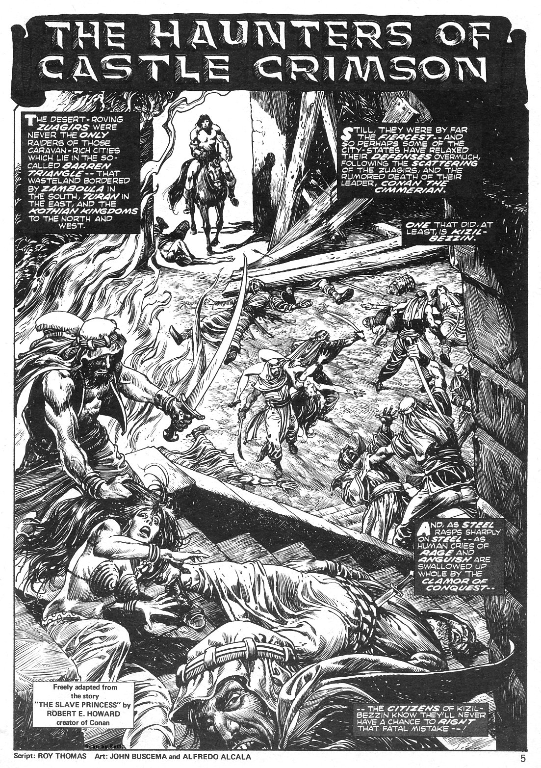 The Savage Sword Of Conan Issue #12 #13 - English 5