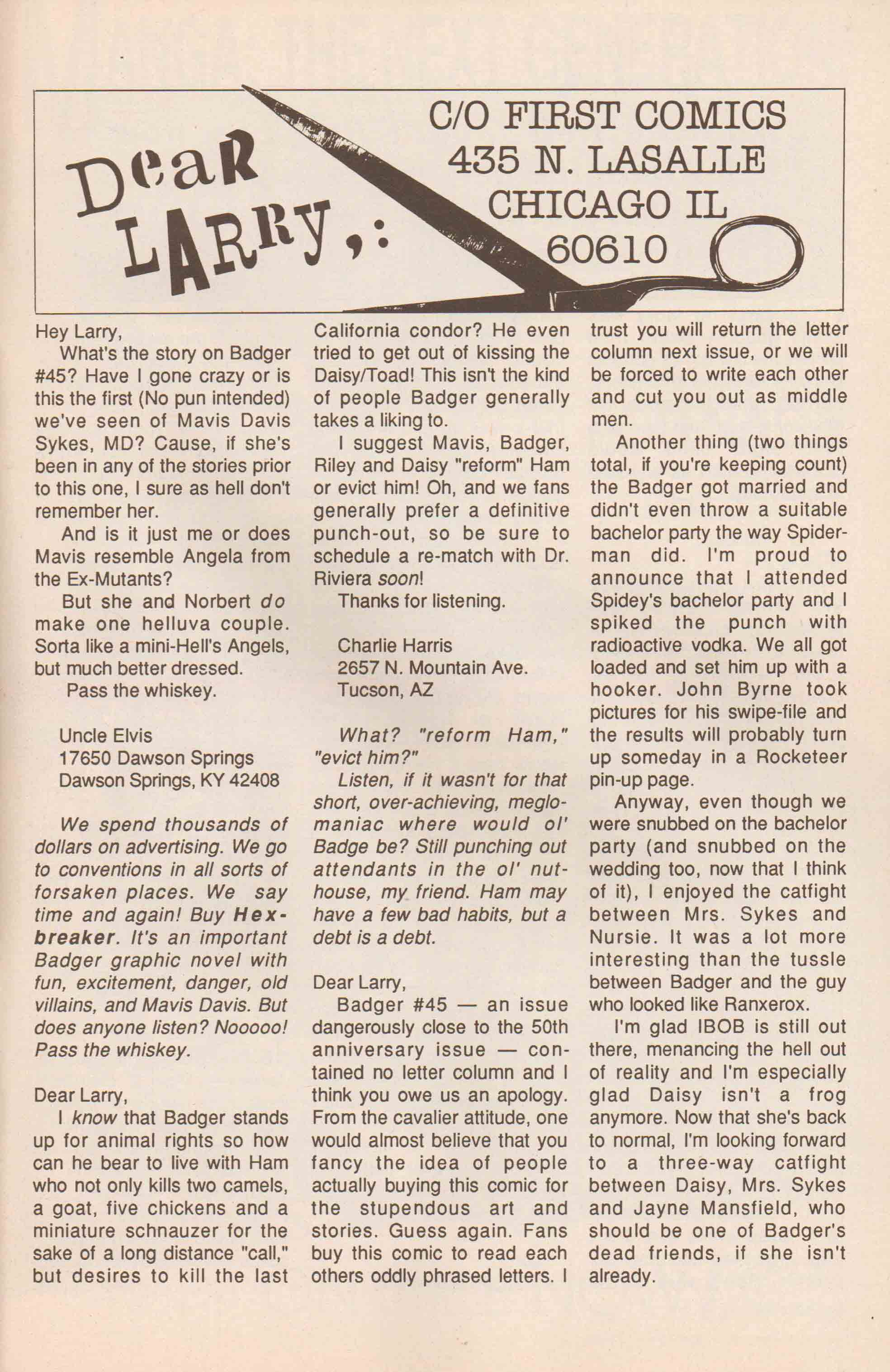 Read online The Badger comic -  Issue #47 - 33