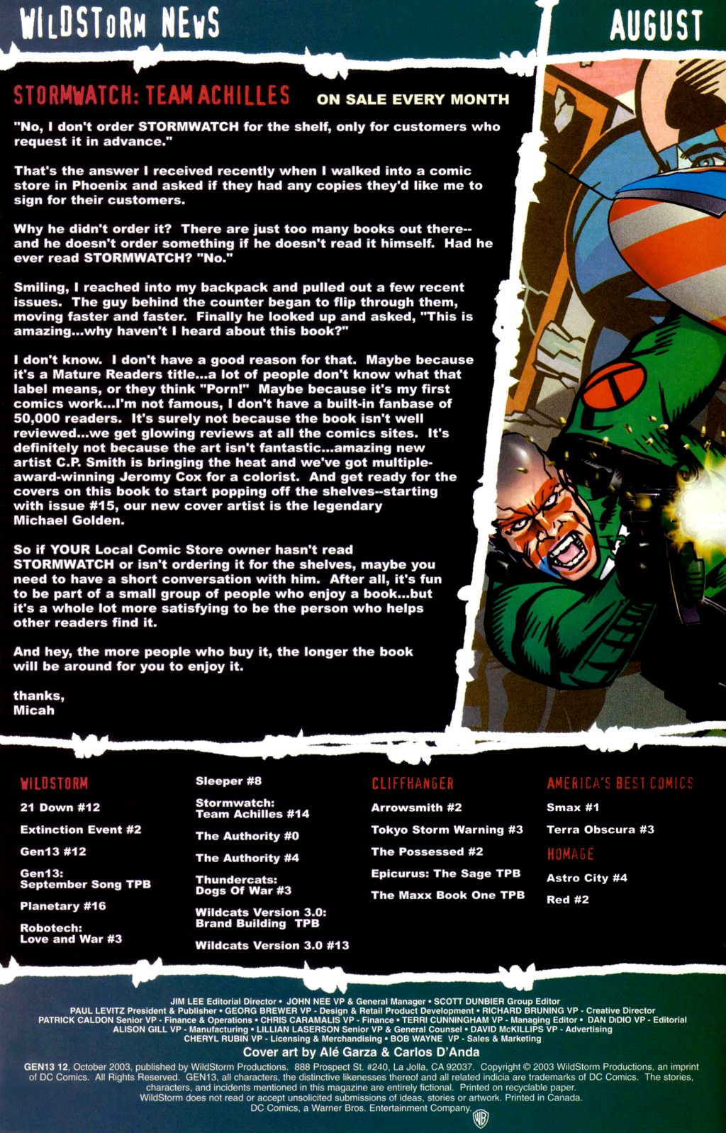 Read online Gen13 (2002) comic -  Issue #12 - 25