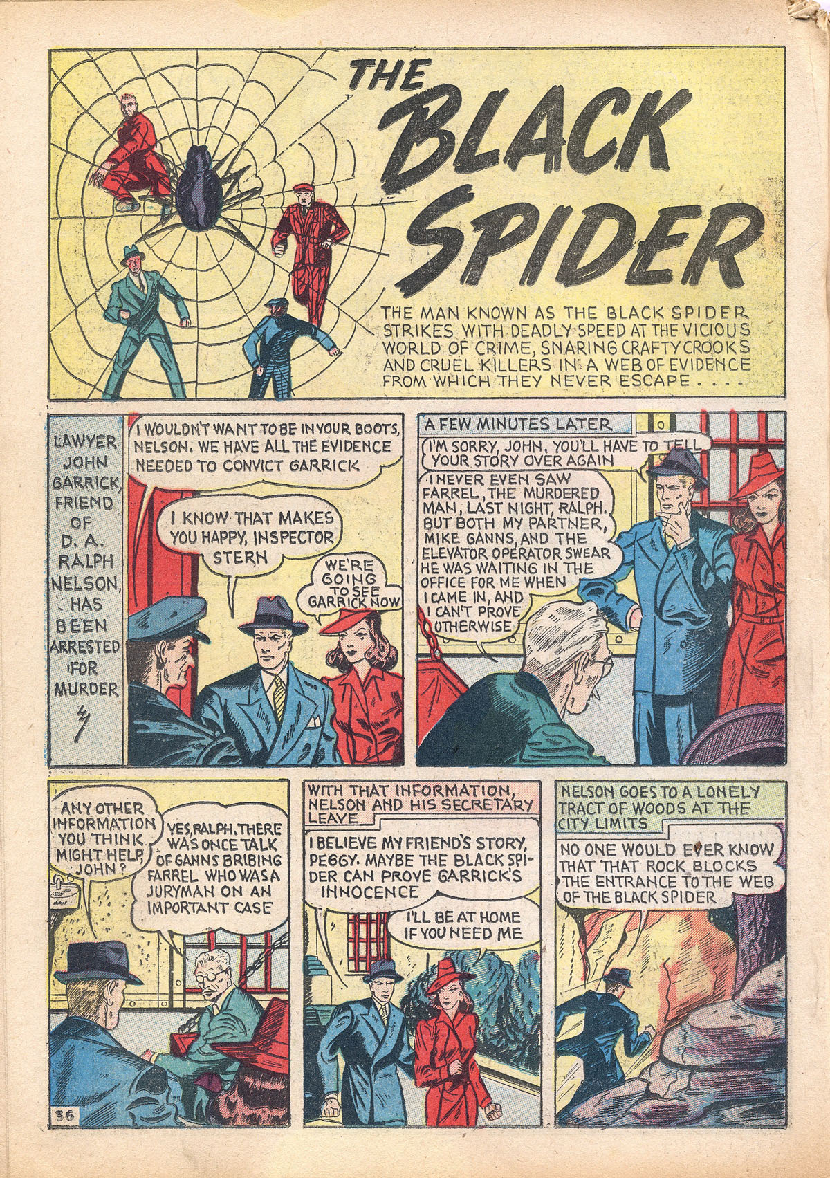 Read online Super-Mystery Comics comic -  Issue #4 - 38