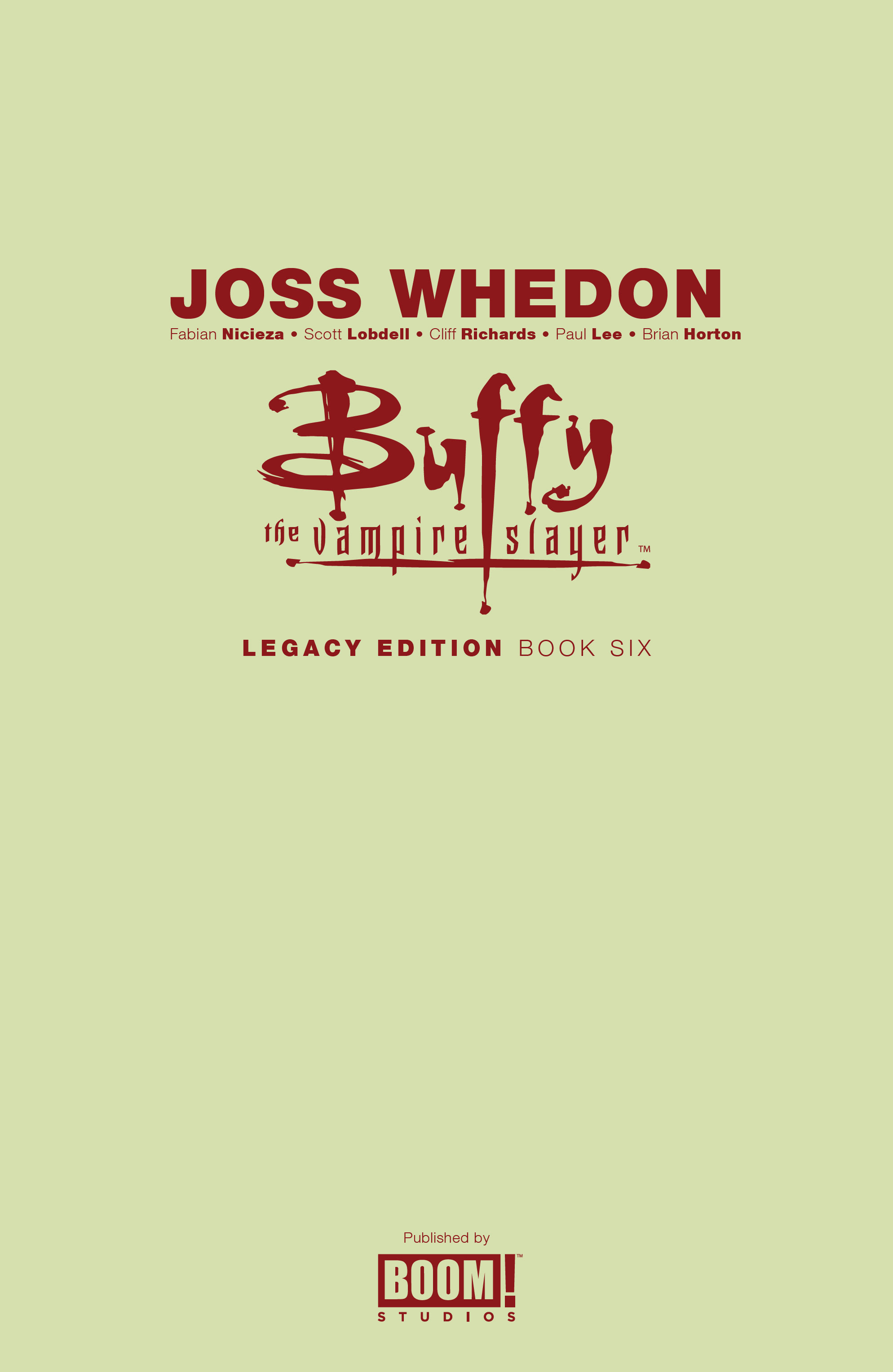 Read online Buffy the Vampire Slayer (1998) comic -  Issue # _Legacy Edition Book 6 (Part 1) - 3