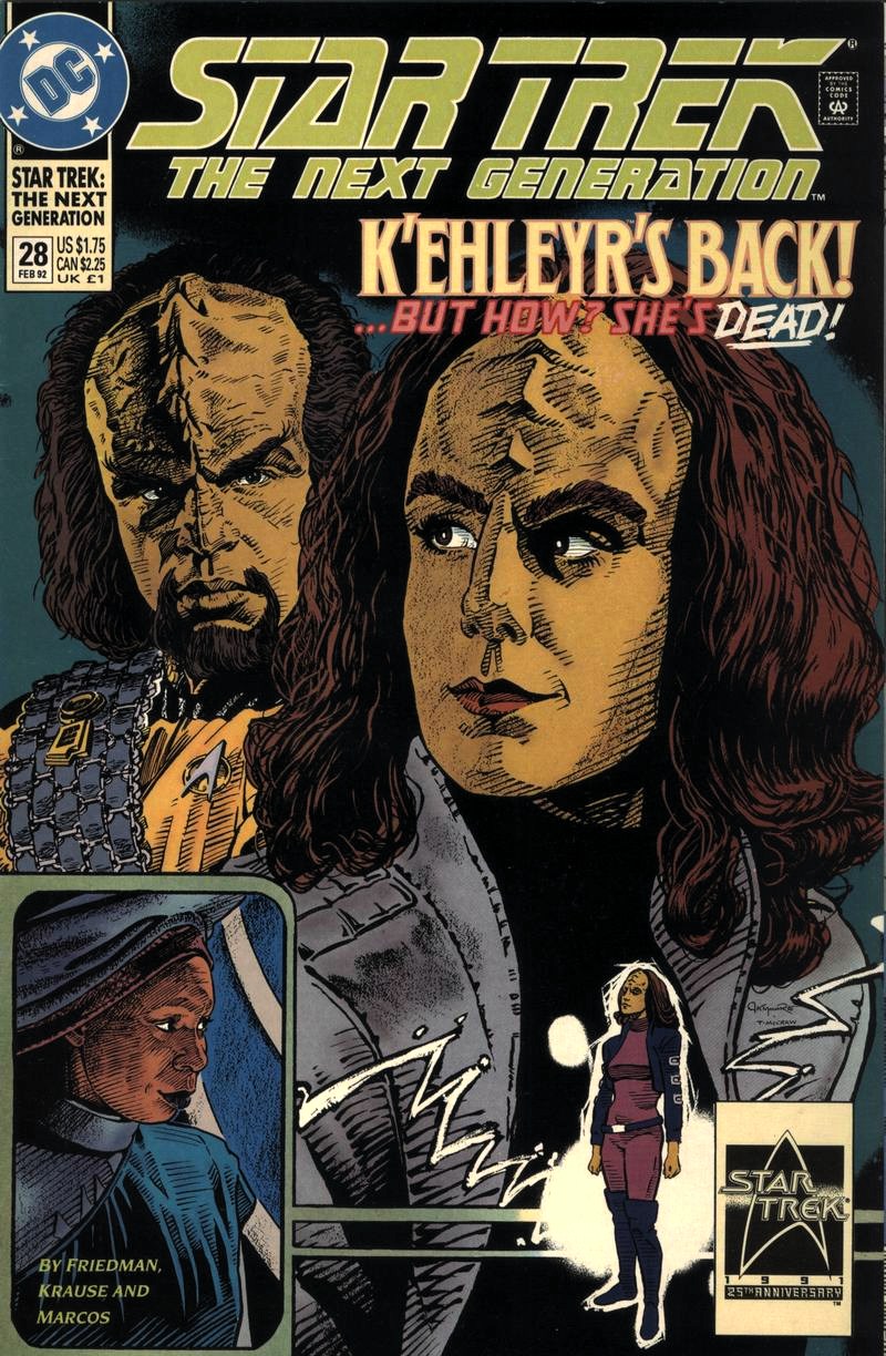 Read online Star Trek: The Next Generation (1989) comic -  Issue #28 - 1