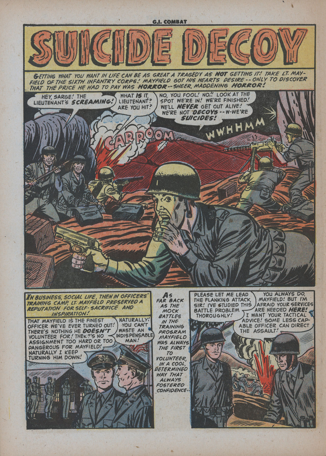 Read online G.I. Combat (1952) comic -  Issue #3 - 28