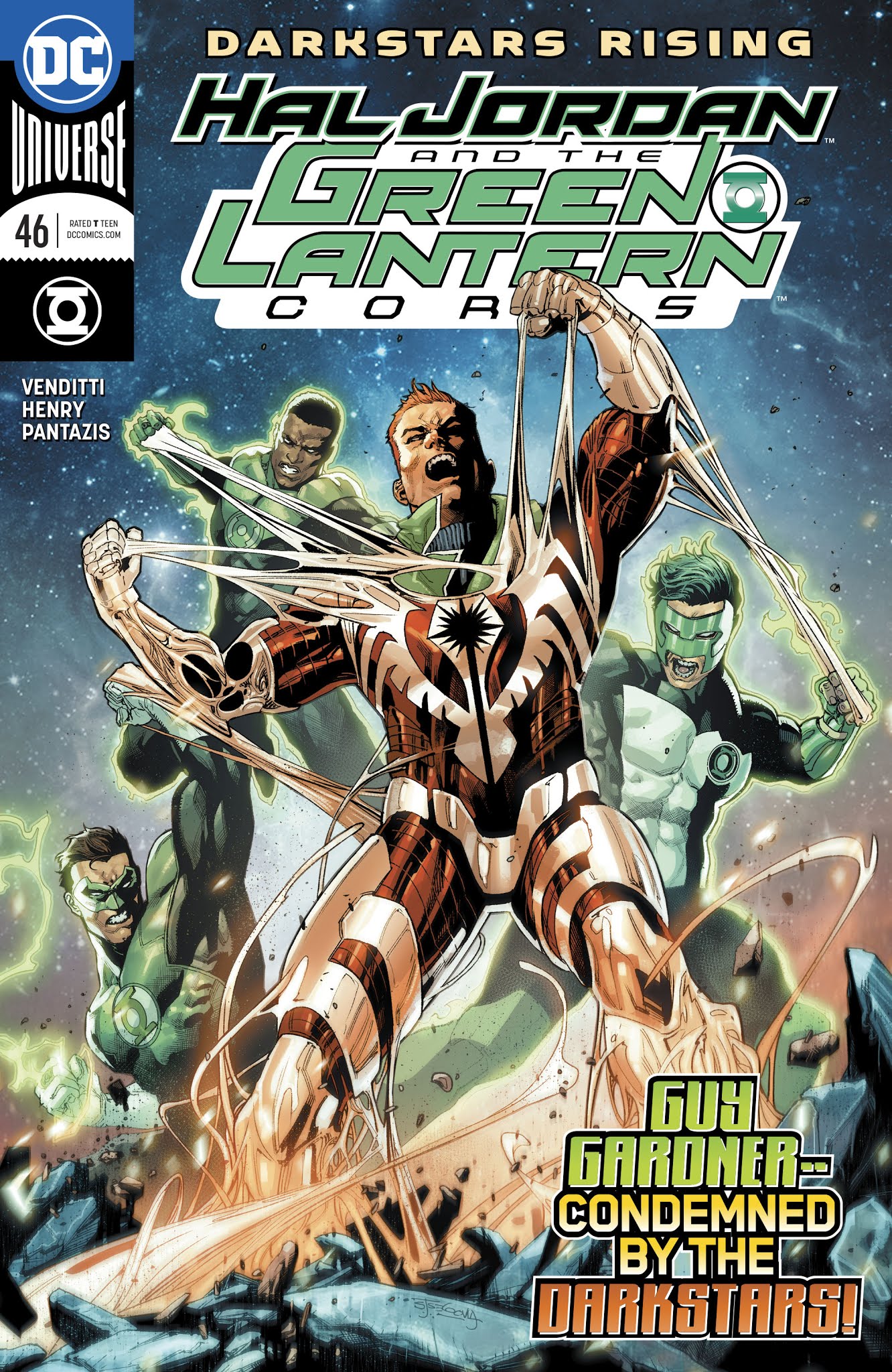 Read online Hal Jordan And The Green Lantern Corps comic -  Issue #46 - 1