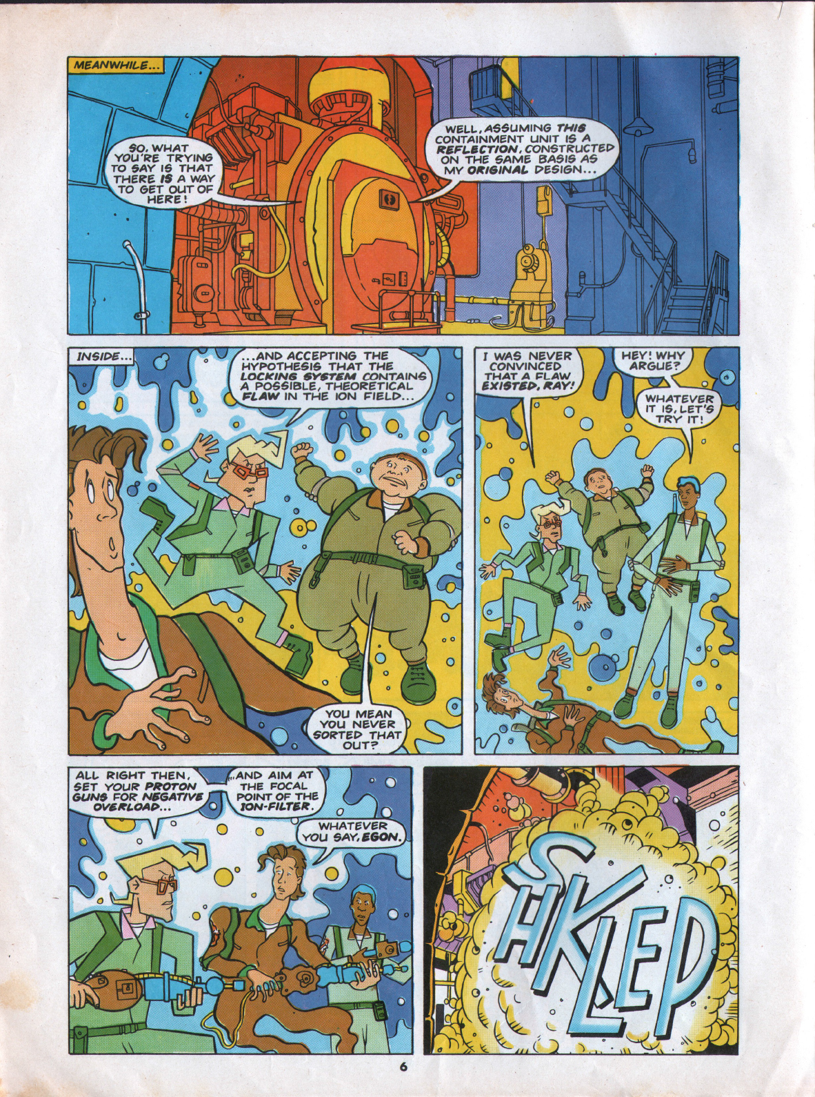Read online The Real Ghostbusters comic -  Issue #37 - 6