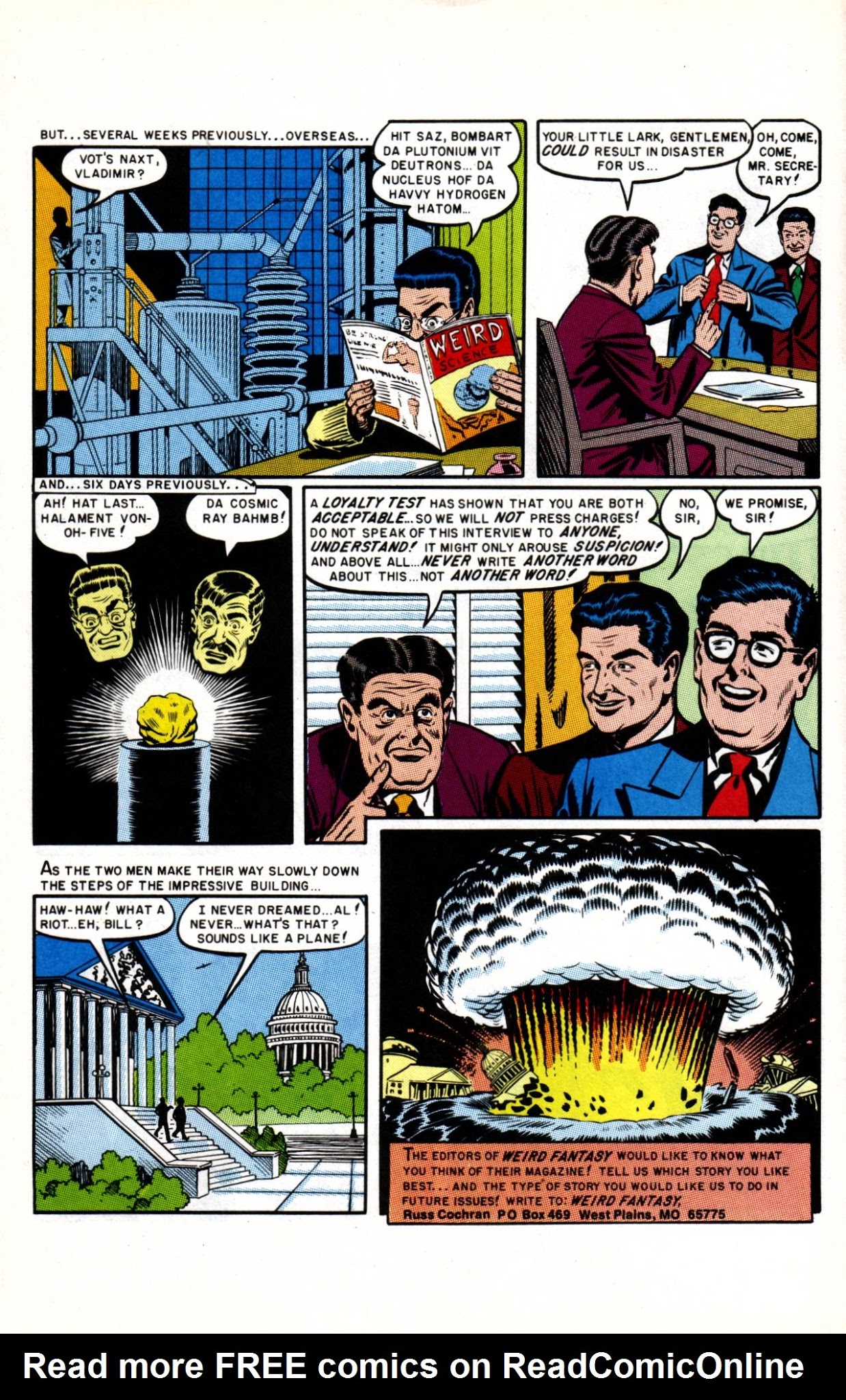 Read online Weird Fantasy (1950) comic -  Issue #2 - 9