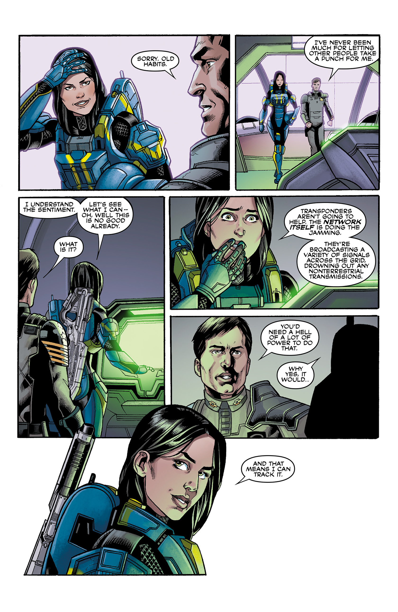 Read online Halo: Escalation comic -  Issue #2 - 17