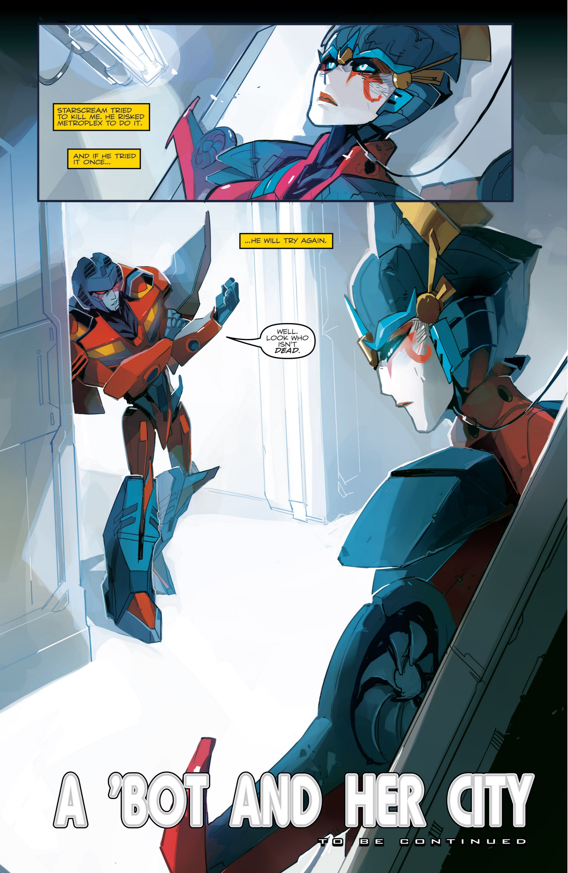 Read online The Transformers: Windblade (2014) comic -  Issue #1 - 25
