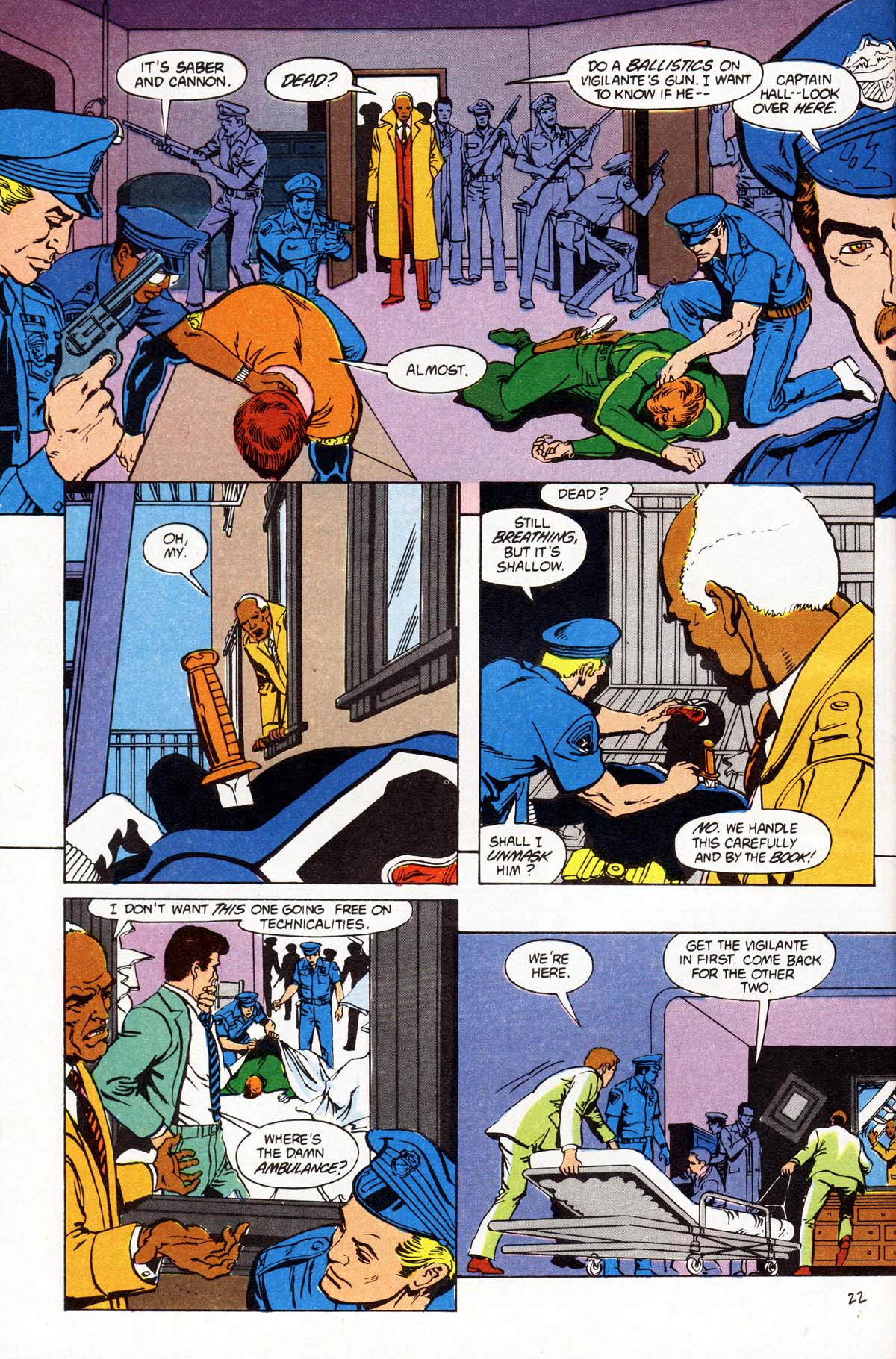 Read online Vigilante (1983) comic -  Issue #5 - 24