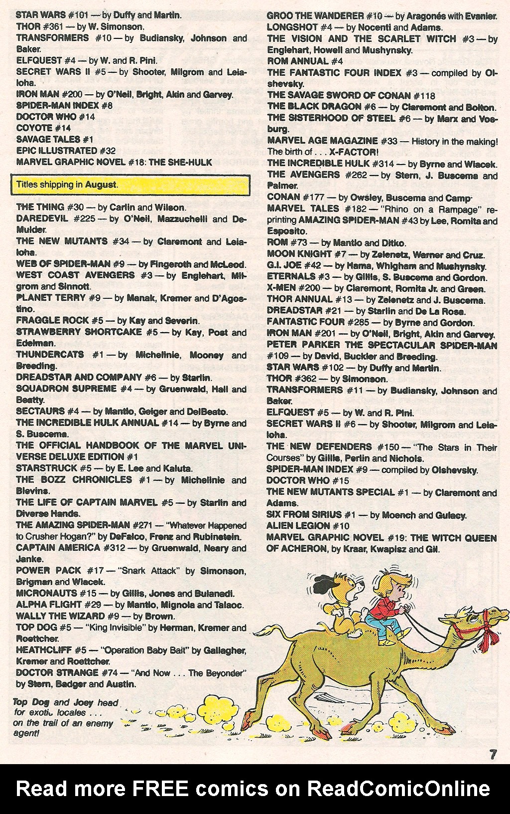 Read online Marvel Age comic -  Issue #30 - 9