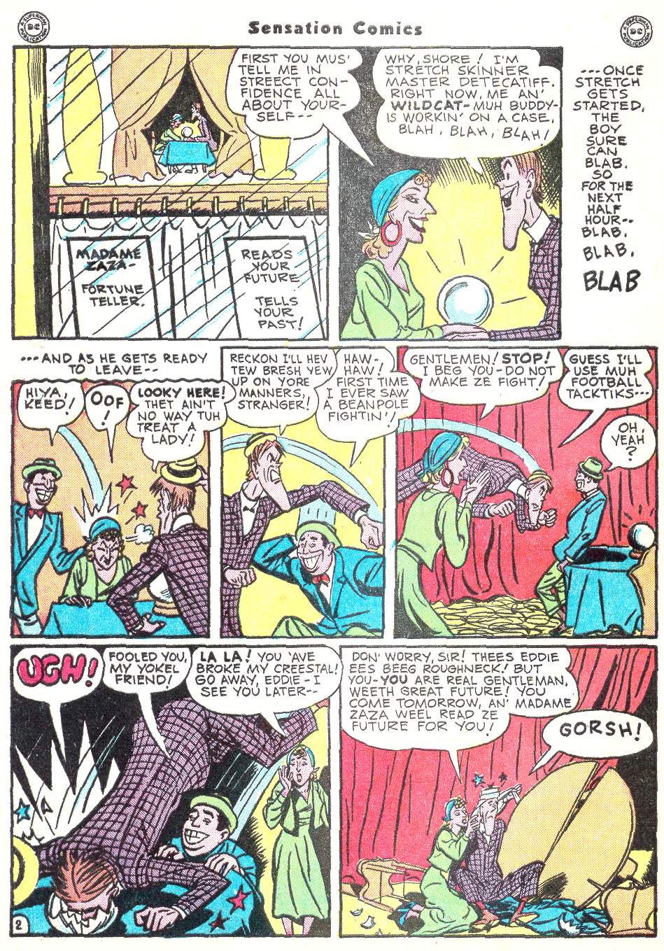 Read online Sensation (Mystery) Comics comic -  Issue #50 - 42