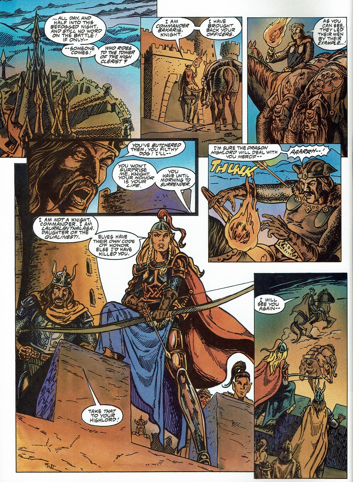 Read online Dragonlance Saga comic -  Issue #5 - 58
