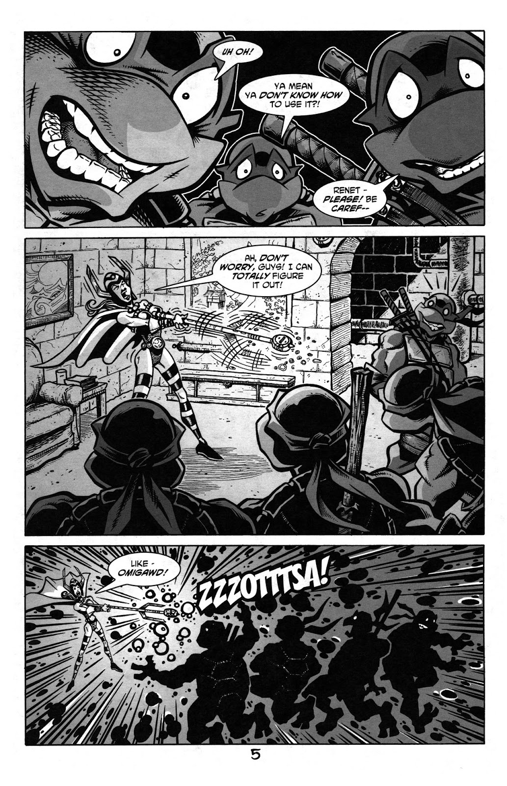 Tales of the TMNT issue 51 - Page 9