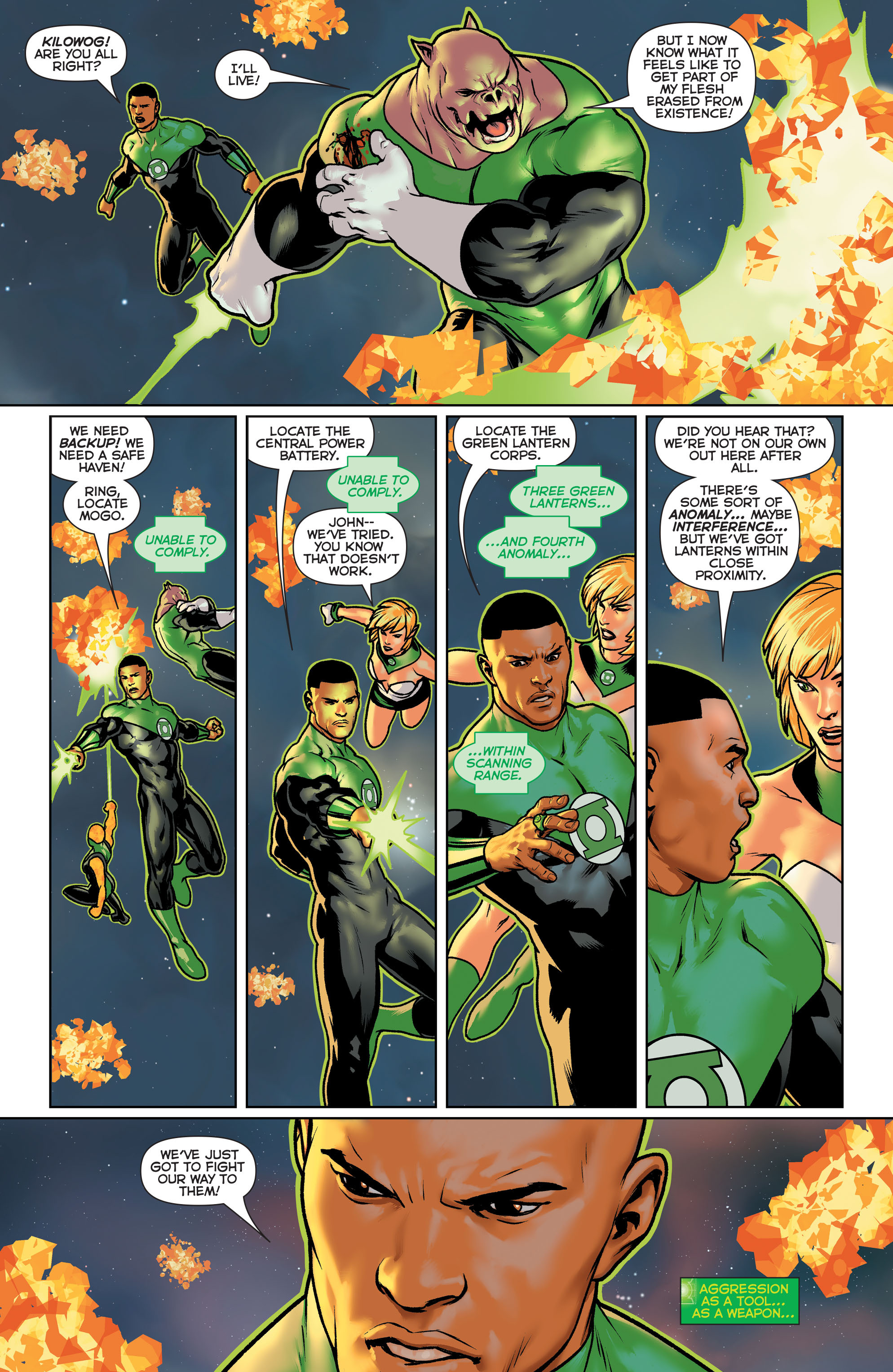 Read online Green Lantern: Lost Army comic -  Issue #1 - 6